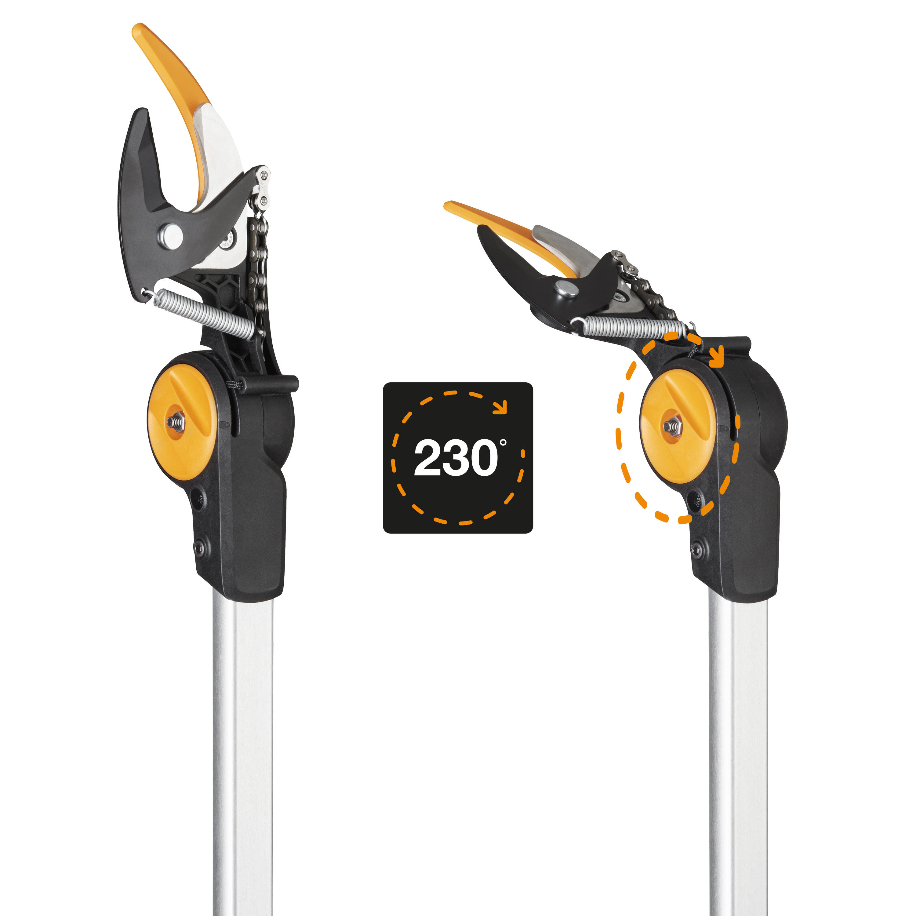 Coupe-Branches Multifonct. Télesc. FISKARS PowerGear™X UPX86 portée 6m Ø32mm - 11