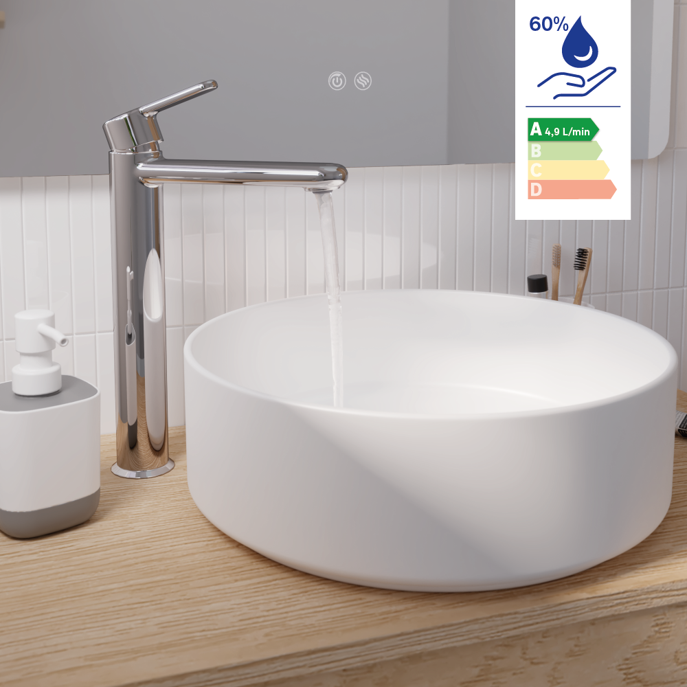 Grifo visual XL cromado Easy Sensea - 0