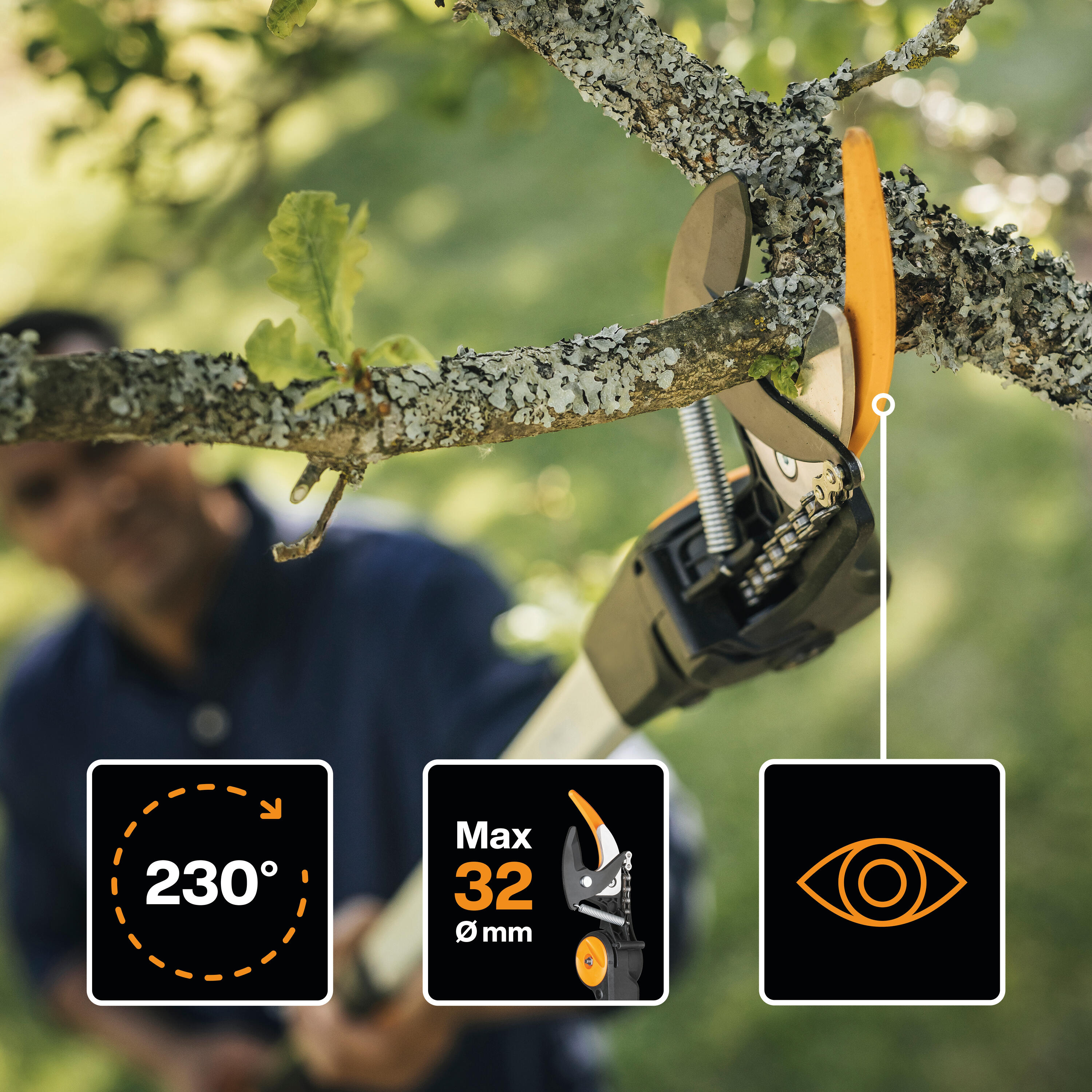 ergonomie coupe branches fiskars - 3