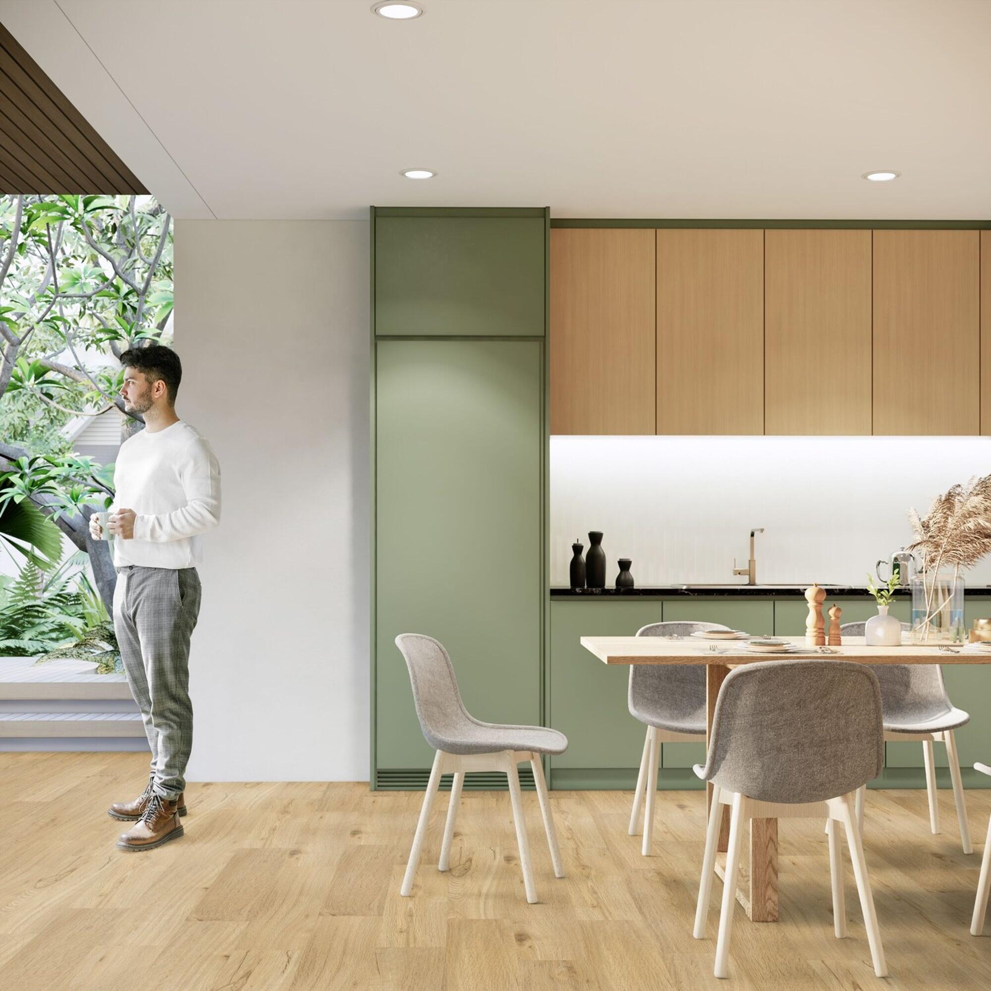 Pavimento vinílico RBC click flutuante Senso Columbia XL premium Gerflor com base 5,7 mm NAT393 - 2