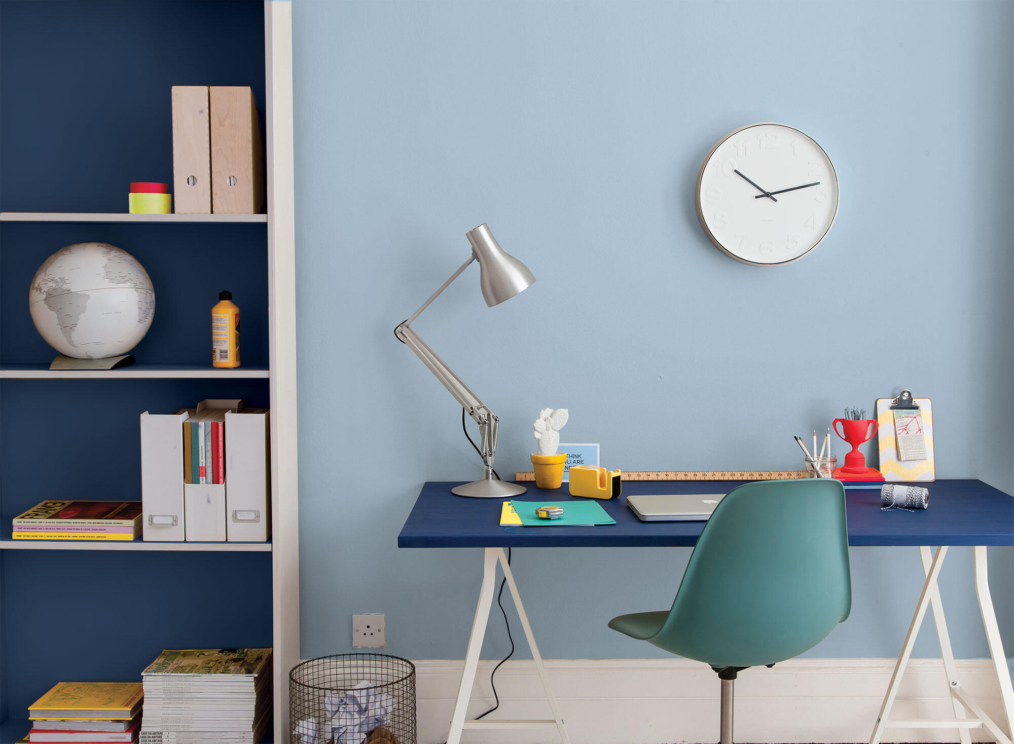 Pintura de interior Ambiance Ceramic BRUGUER color aire fresco mate profundo 4L para paredes y techos - 5