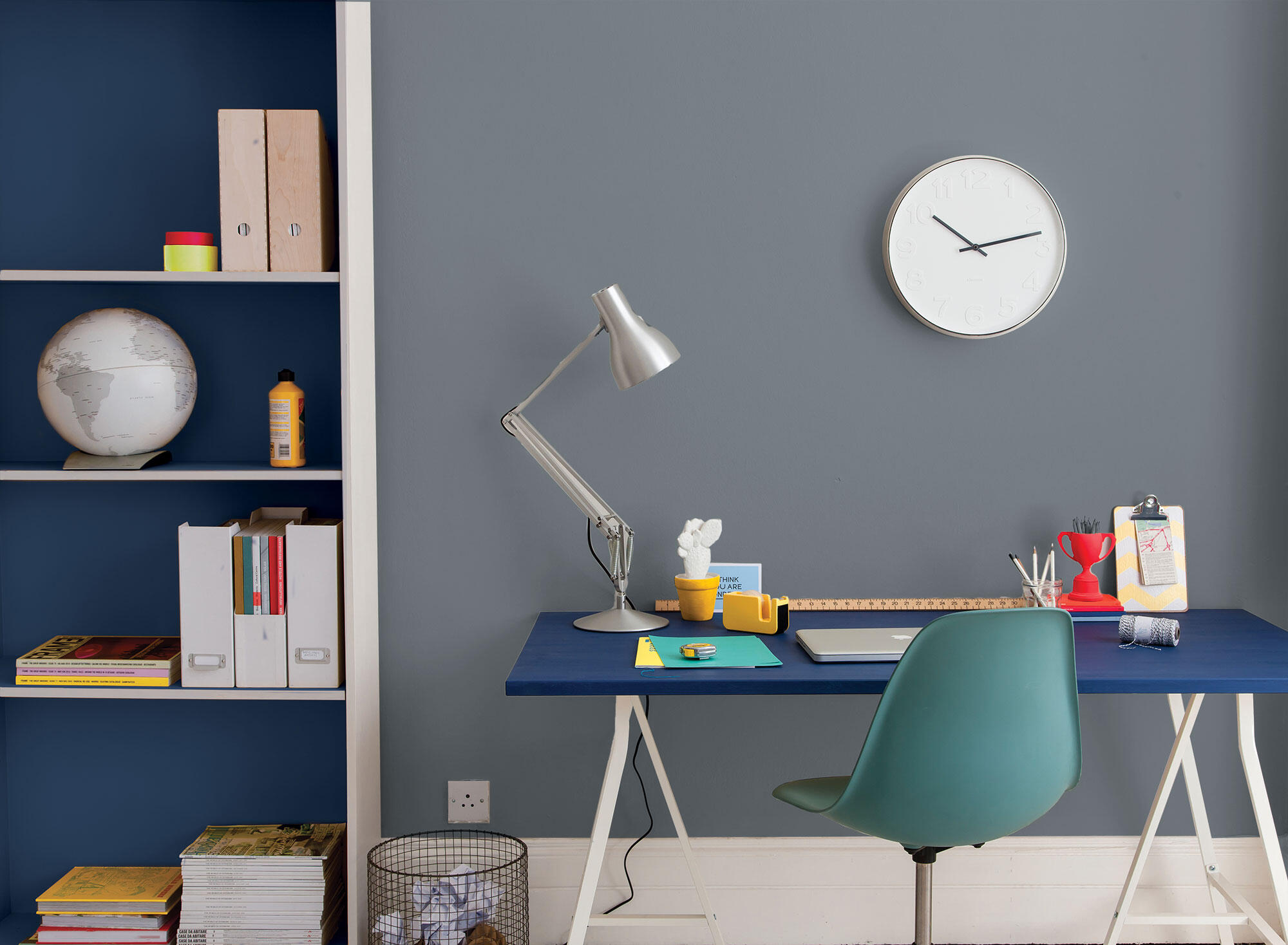 Tester de pintura Ambiance Ceramic BRUGUER color gris grafito mate profundo 30ml para paredes y techos - 6