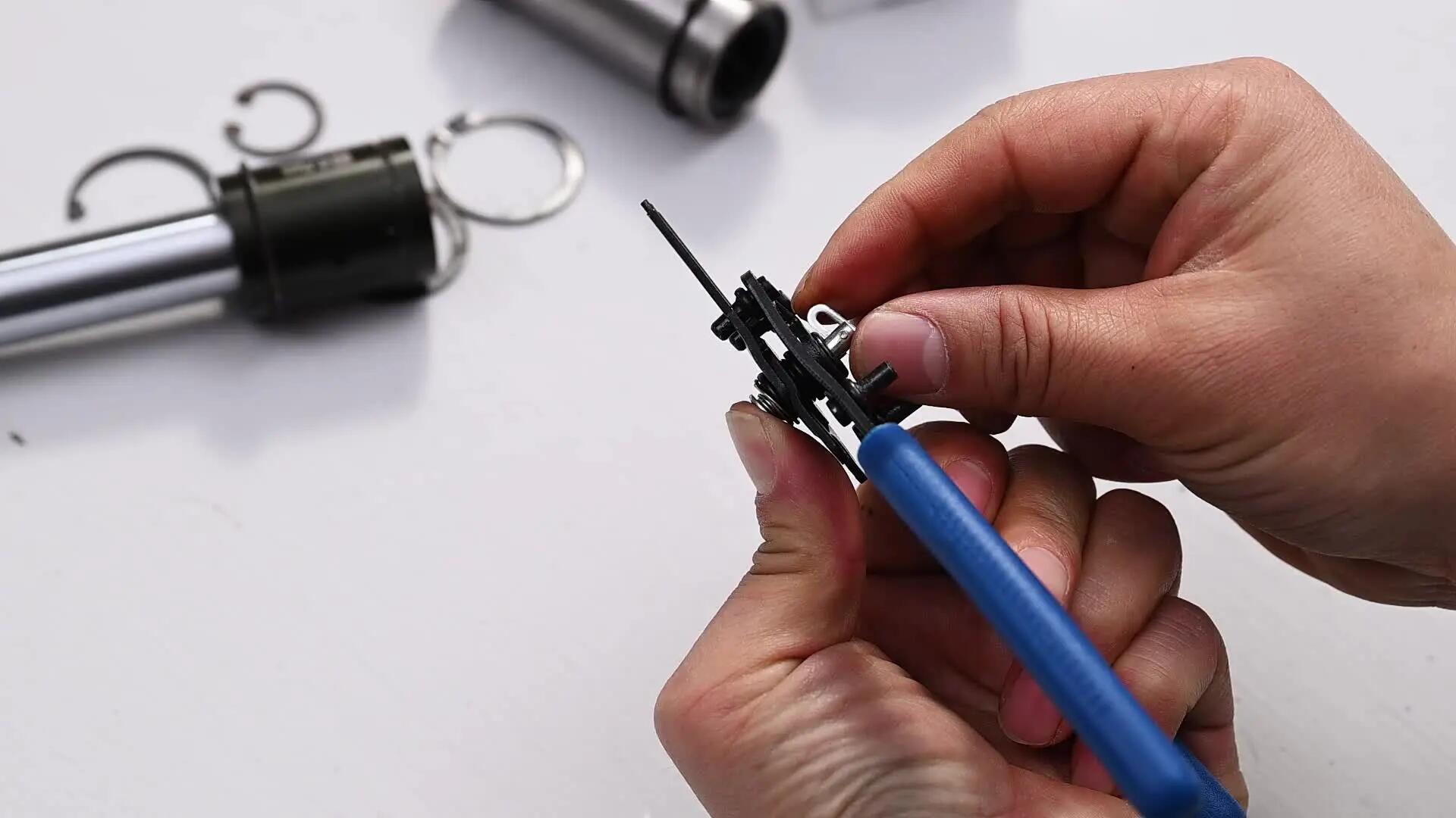 Pinza per anelli seeger DEXTER in acciaio 150mm - 2