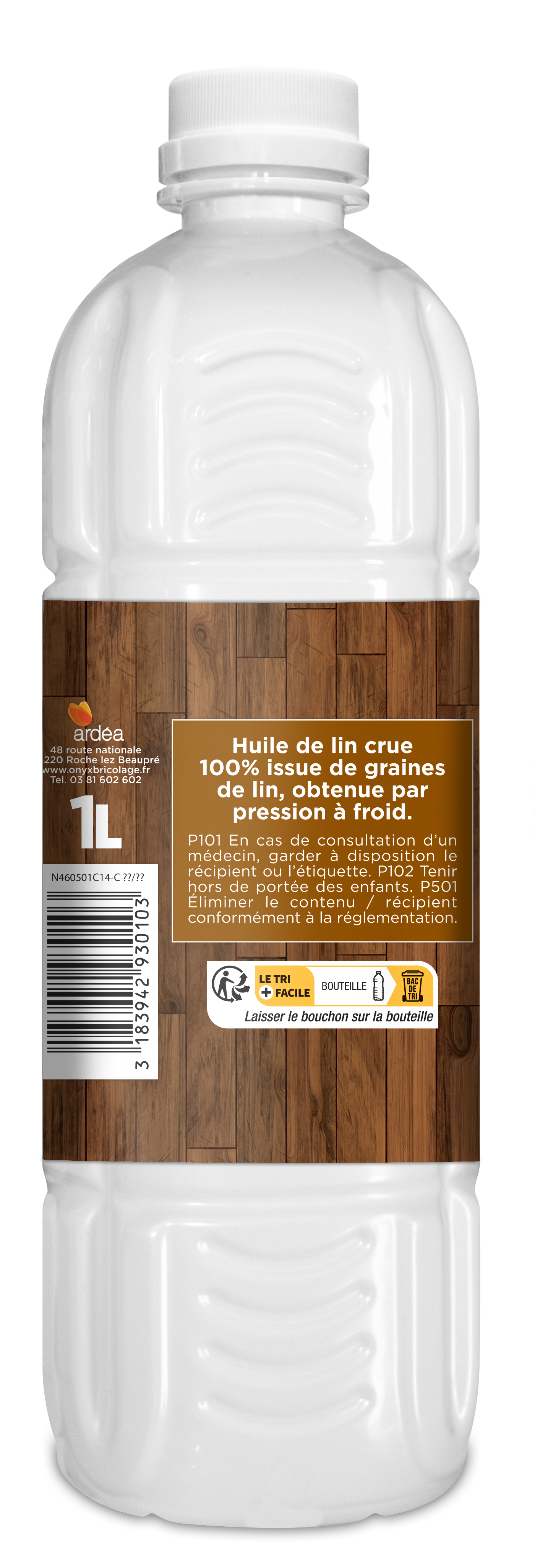 Huile de lin 1 L - ONYX - 2