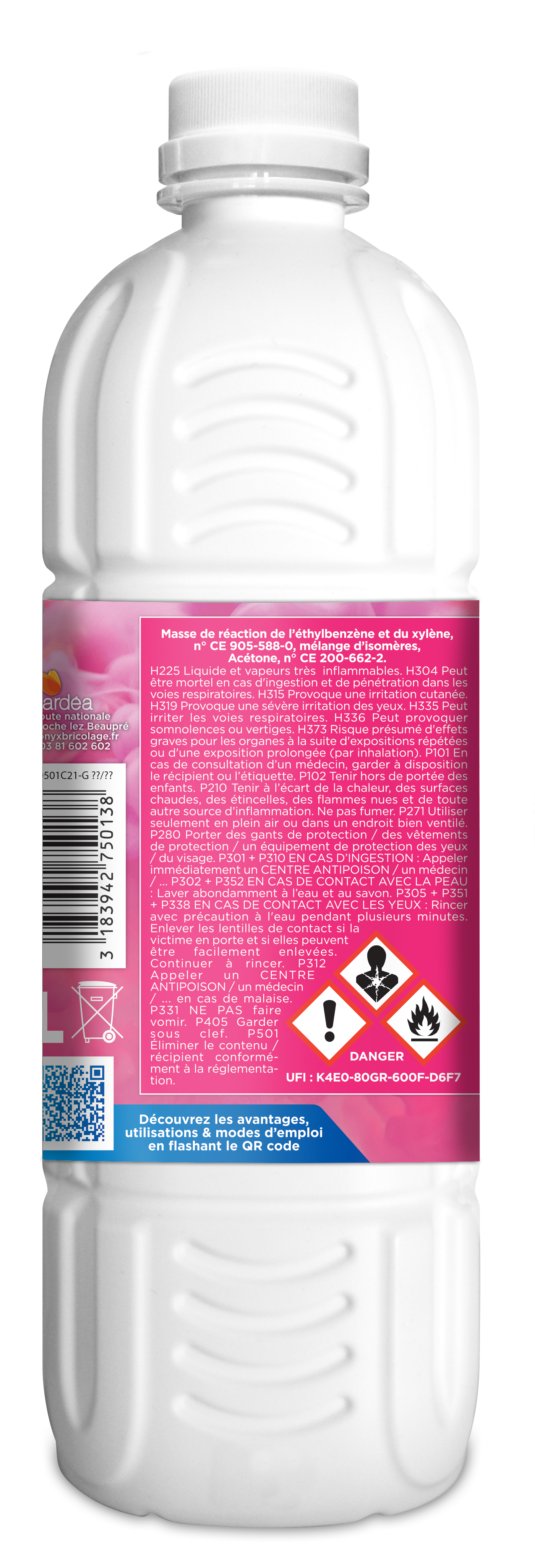 Nettoyant puissant matériels peinture solvapeint 1L - 3