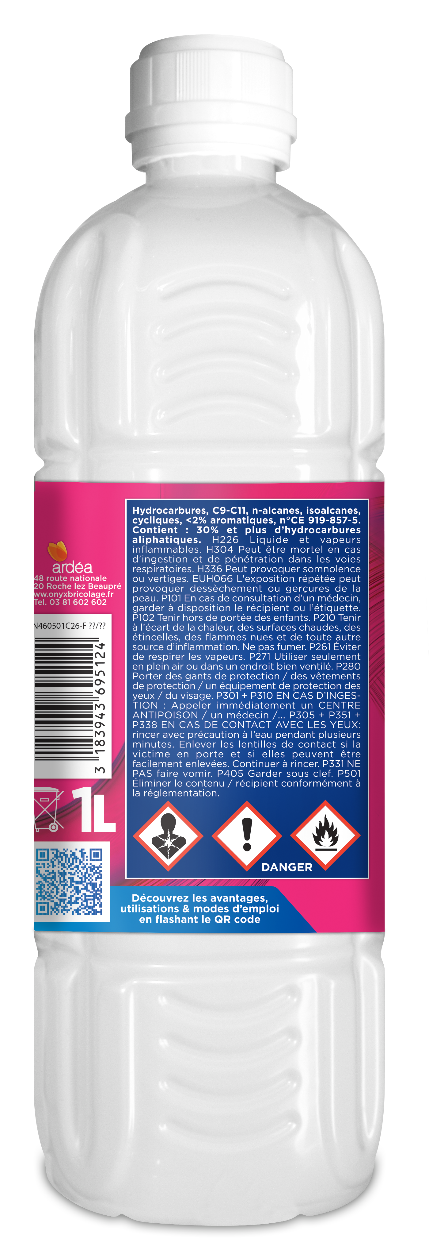 White spirit désaromatisé 1 L - ONYX - 2