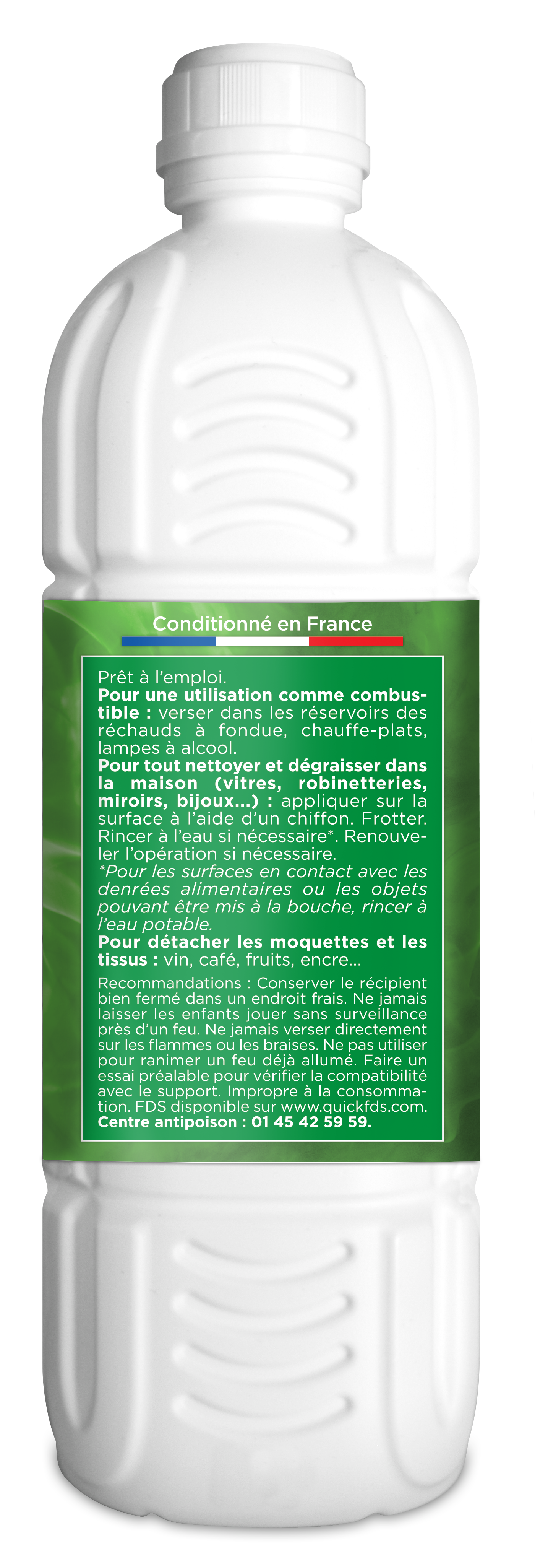 Alcool à brûler 1 L  - 3