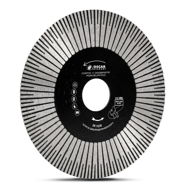 DISCO PORCELÁNICO CORTE Y DESBASTE 125MM STAYER