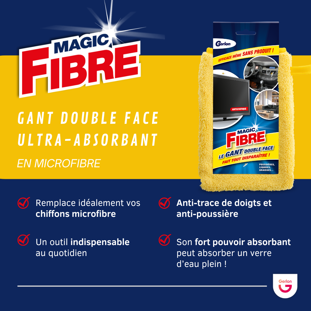 Gant dépoussiérage polyester GERLON - 6