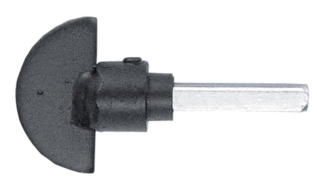 MULETILLA SIN ESCUDO FORJA NEGRO 30  MM