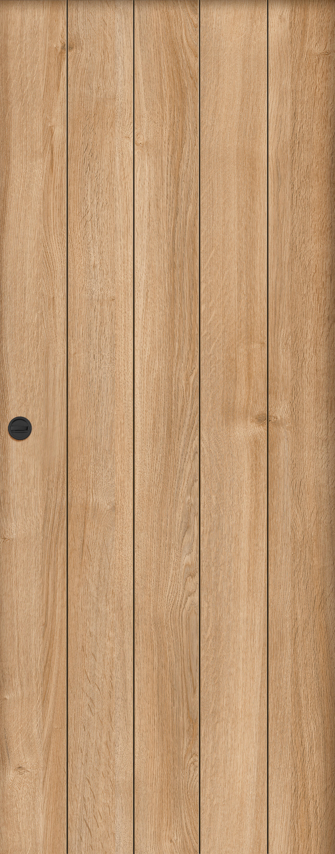 Puerta de interior corredera chicago roble line plus uñero y condena 92.5 cm