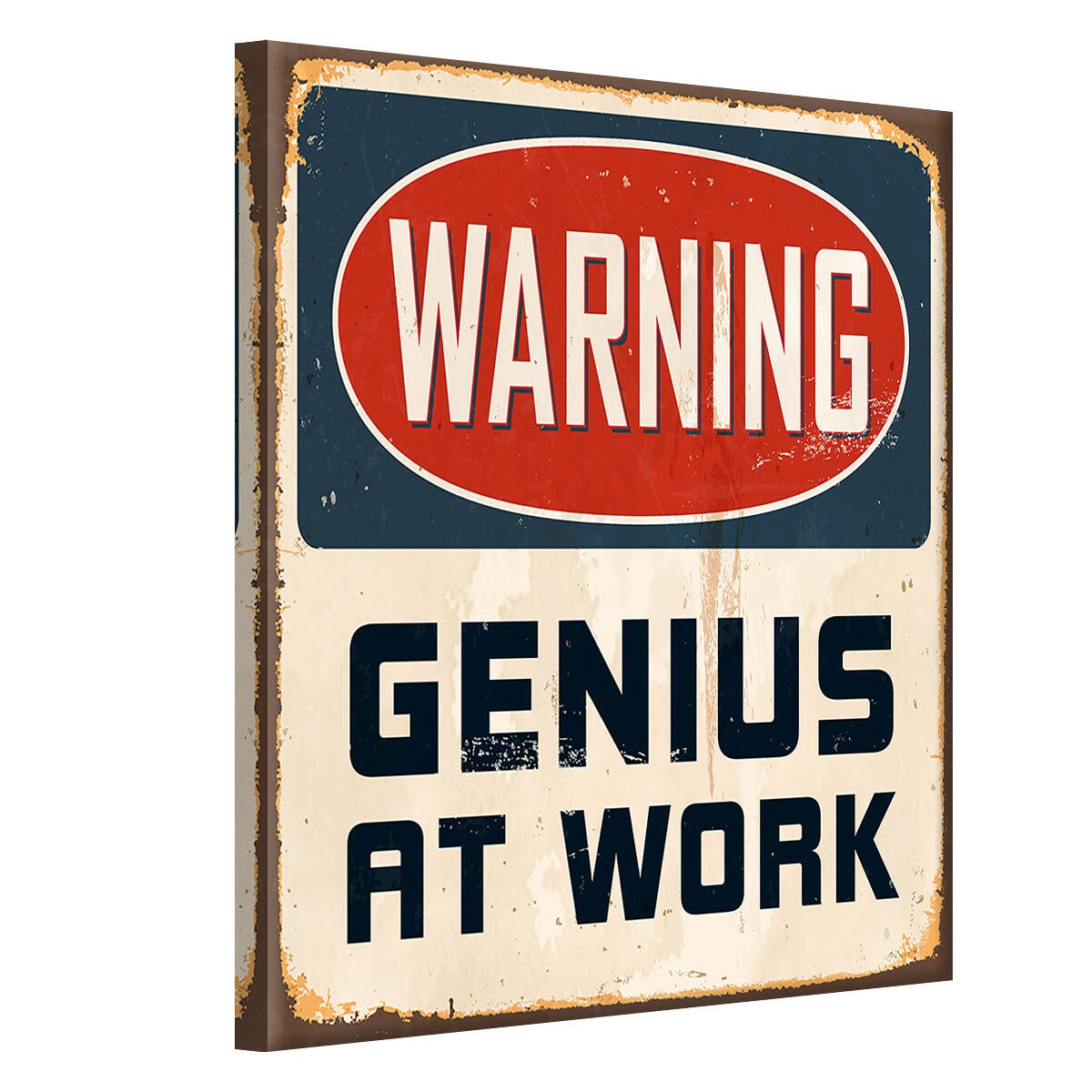 Warning genius