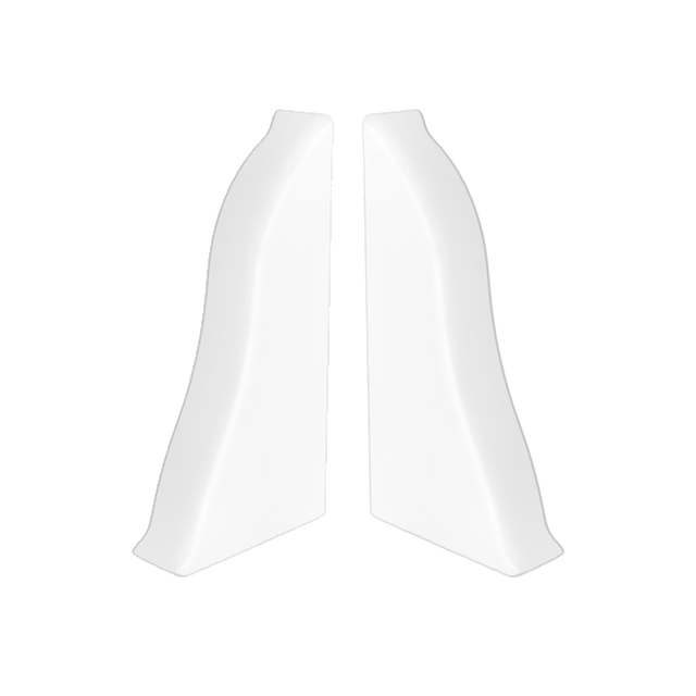 Zakończenie do listwy przypodłogowej PCV Biały 55 Artens