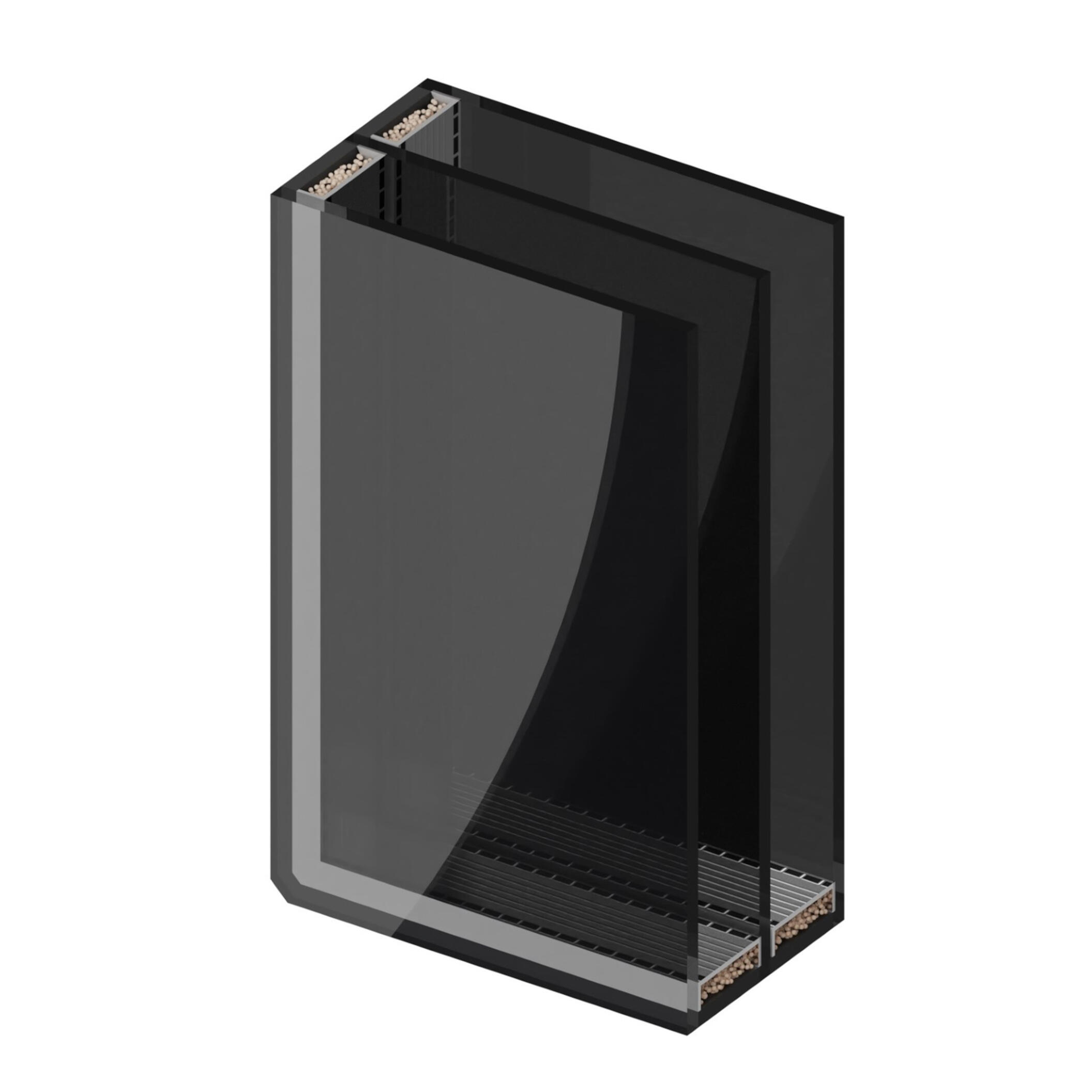 Drzwi zewnętrzne stalowe wejściowe Buena Shadow 68 Grandson 90 prawe Isoxa - 2