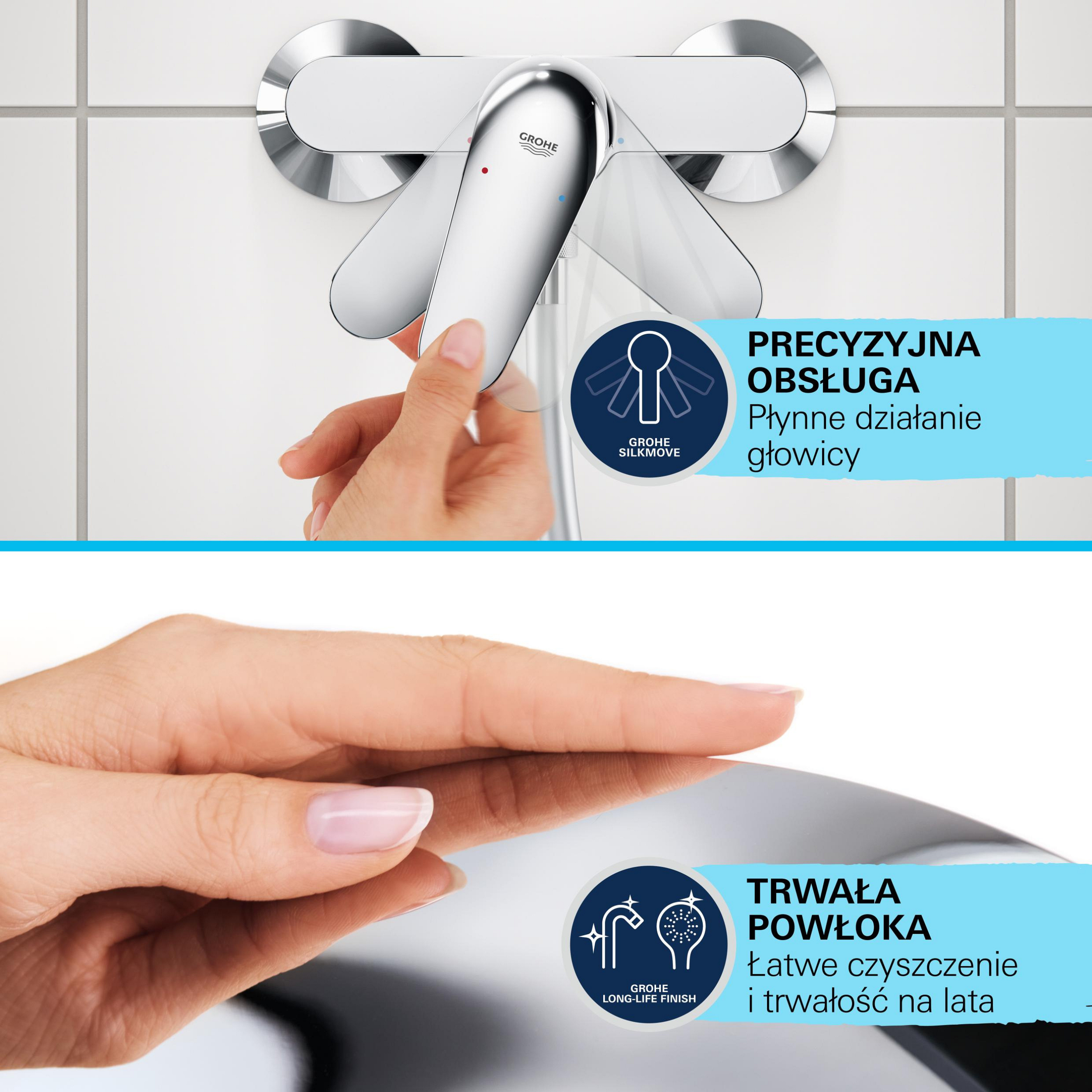 Bateria prysznicowa chrom Start 2021 Grohe - 8