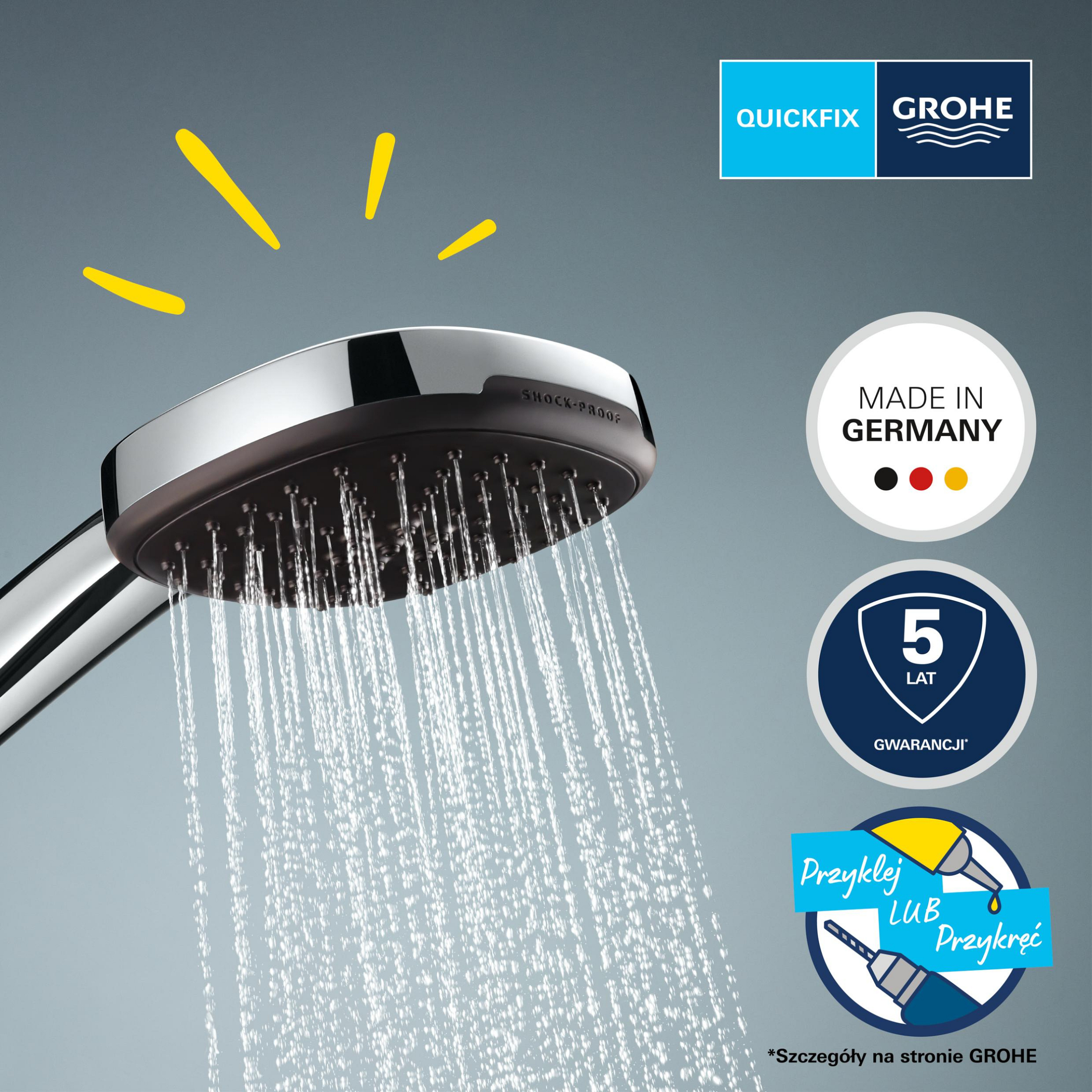 Zestaw natryskowy Comfort 110 Grohe - 10