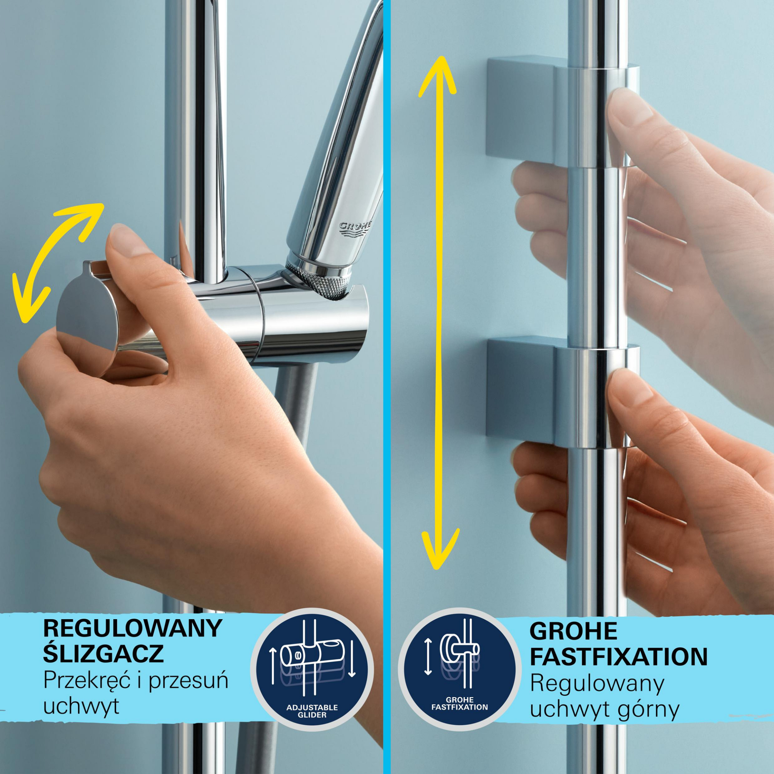 Zestaw natryskowy Vitalio Comfort Grohe - 10