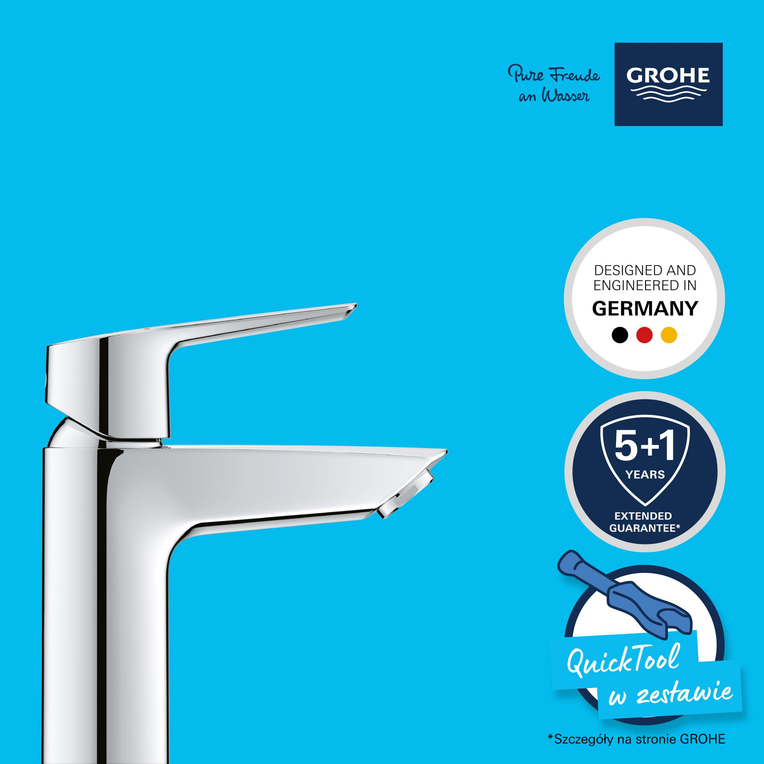 Bateria umywalkowa chrom Start 2021 S QuickFix Grohe - 16