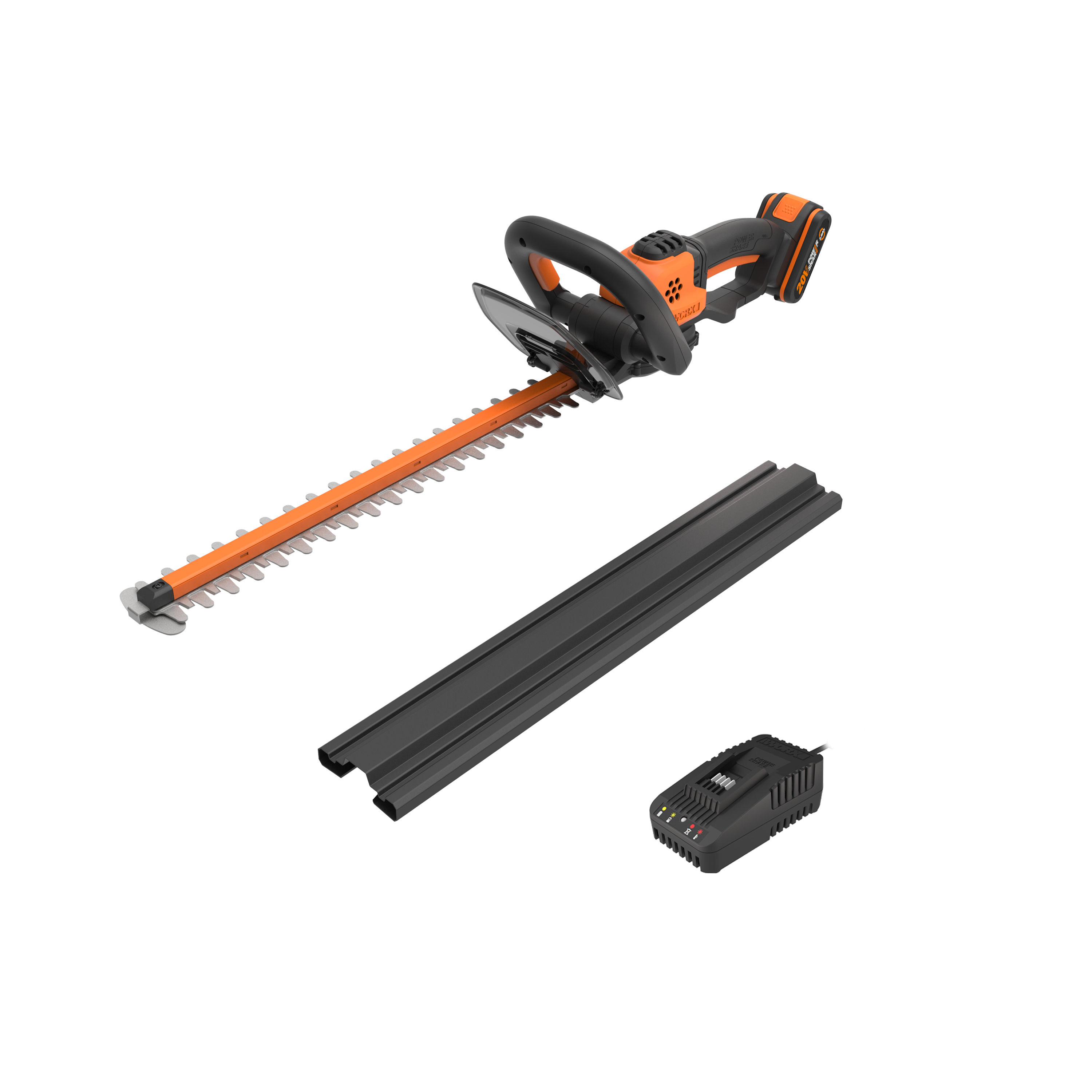 Nożyce akumulatorowe do żywopłotu 45cm Worx WG261E - 4