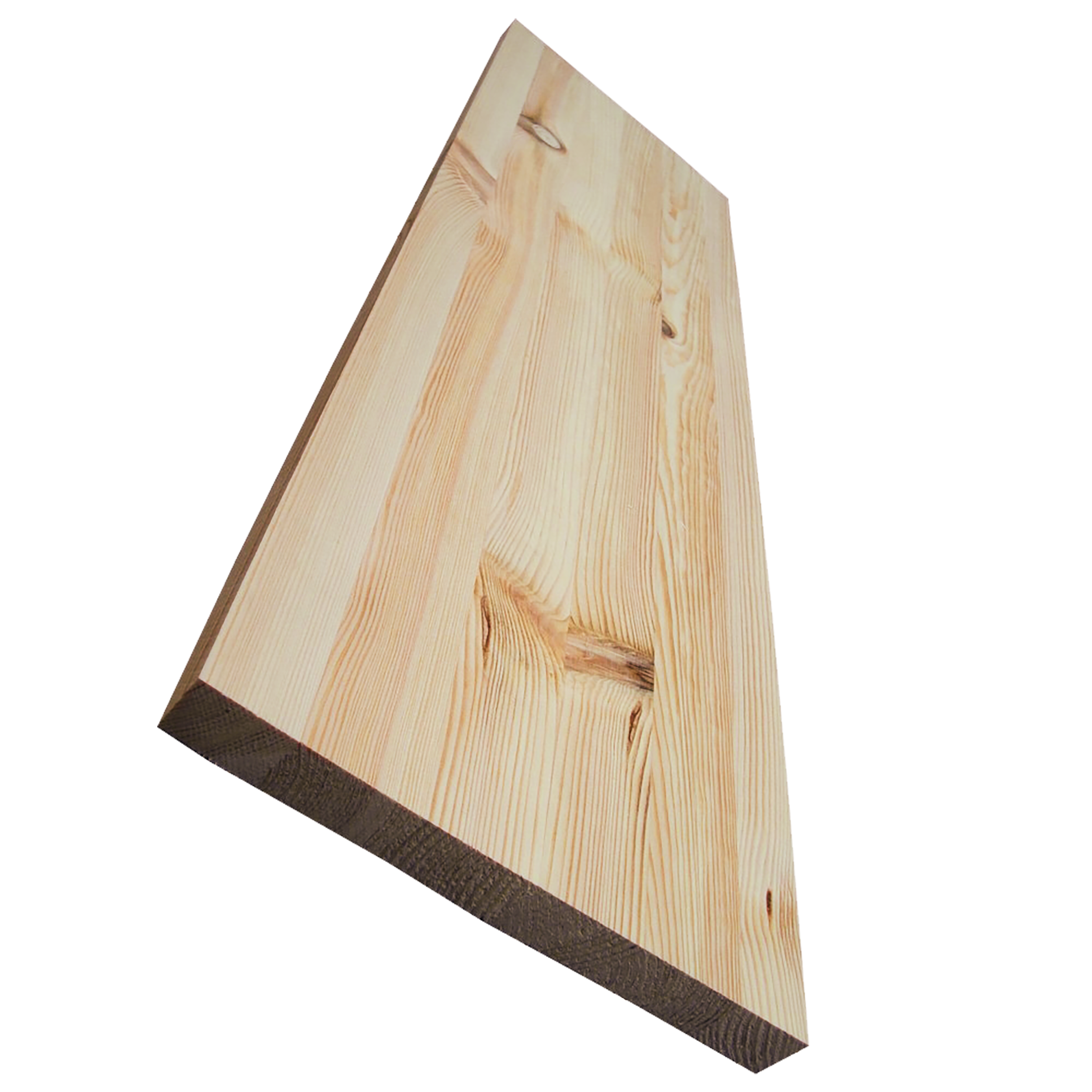 Parapet wewnętrzny drewniany sosnowy sękaty 150x25x2.7 cm