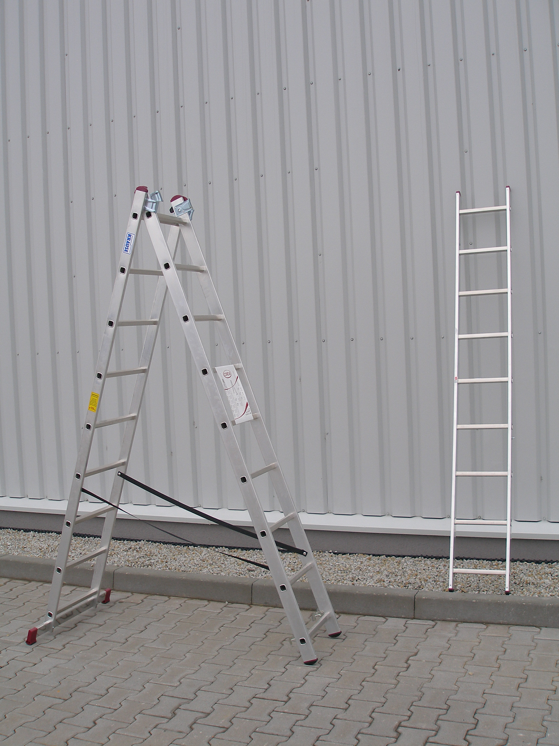 Drabina wielopozycyjna aluminiowa CORDA 3 x 9 KRAUSE - 5