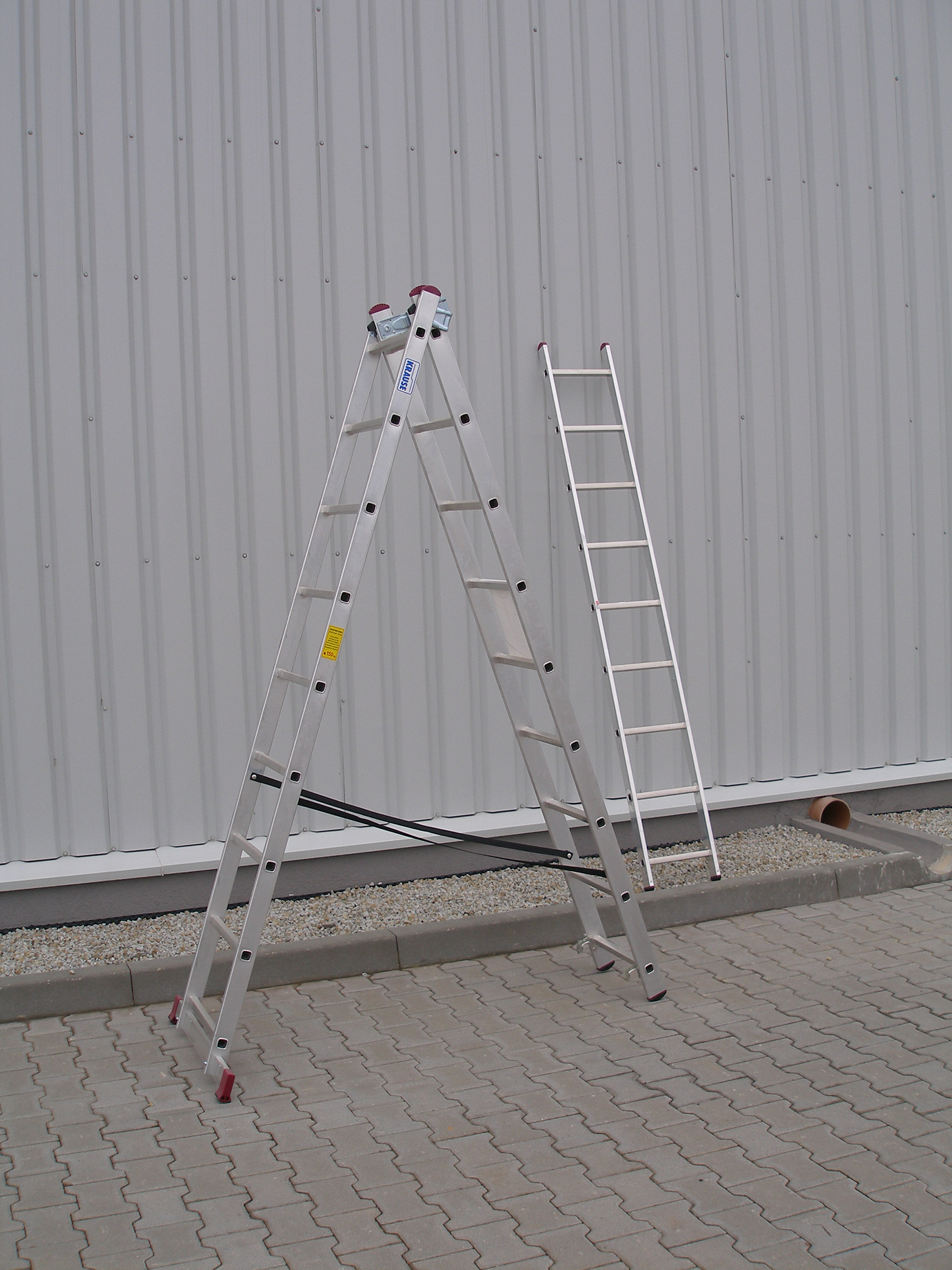 Drabina wielopozycyjna aluminiowa CORDA 3 x 9 KRAUSE - 3