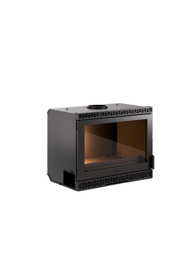 Insert à bûches en fonte Sirocco, P967003, 8 kW, Invicta