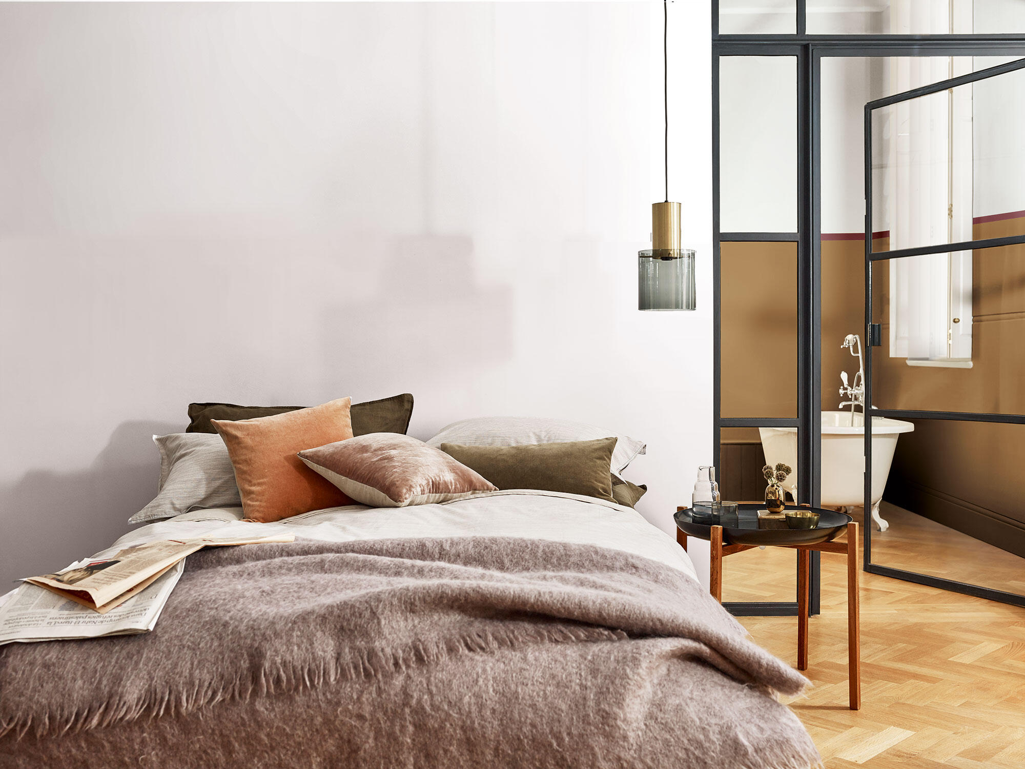 Pintura de interior Ambiance Ceramic BRUGUER color blanco mate profundo 8L para paredes y techos - 4