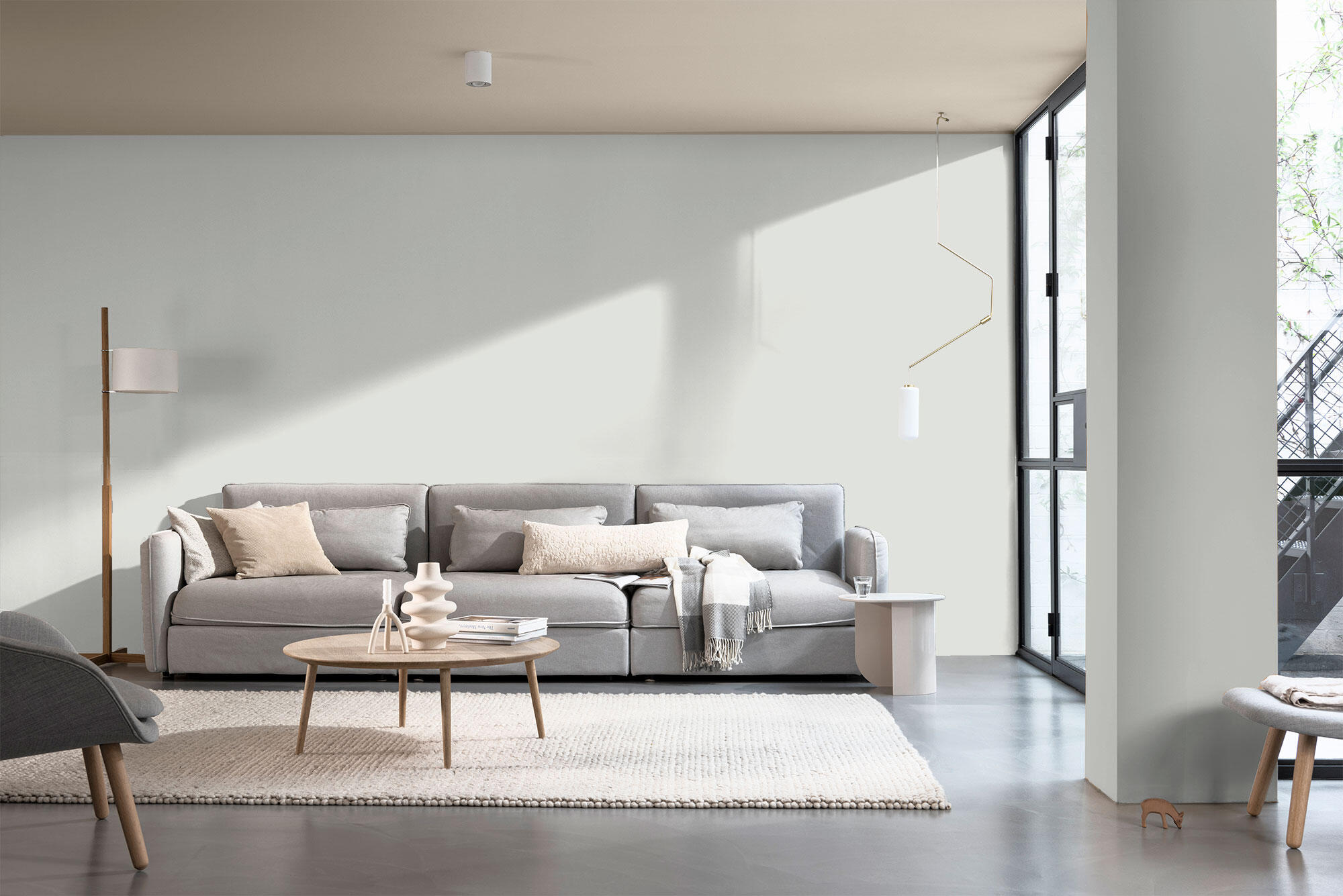 Tester de pintura Ambiance Ceramic BRUGUER color blanco brisa mate profundo 30ml para paredes y techos - 5