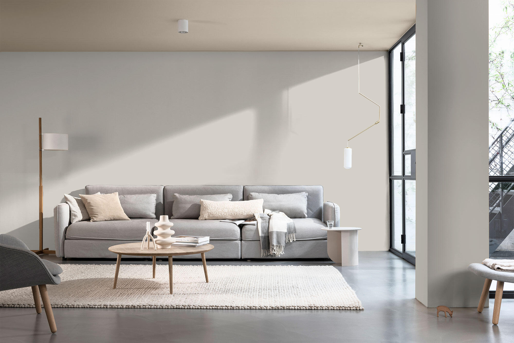 Tester de pintura AMBIANCE CERAMIC BRUGUER color marrón arena mate profundo 30ml para paredes y techos - 5