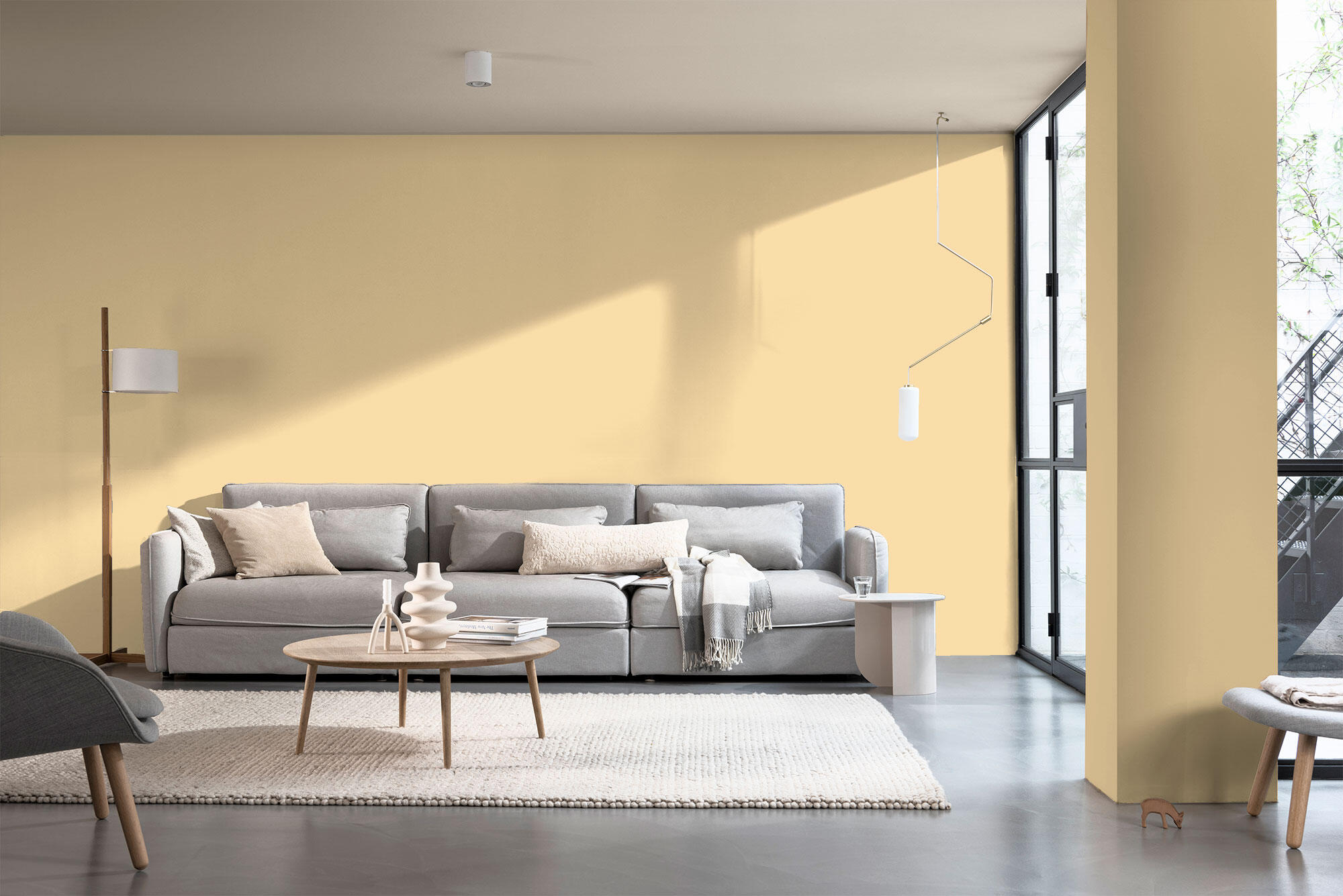 Tester de pintura Ambiance Ceramic BRUGUER color amarillo tranquilo mate profundo 30ml para paredes y techos - 4