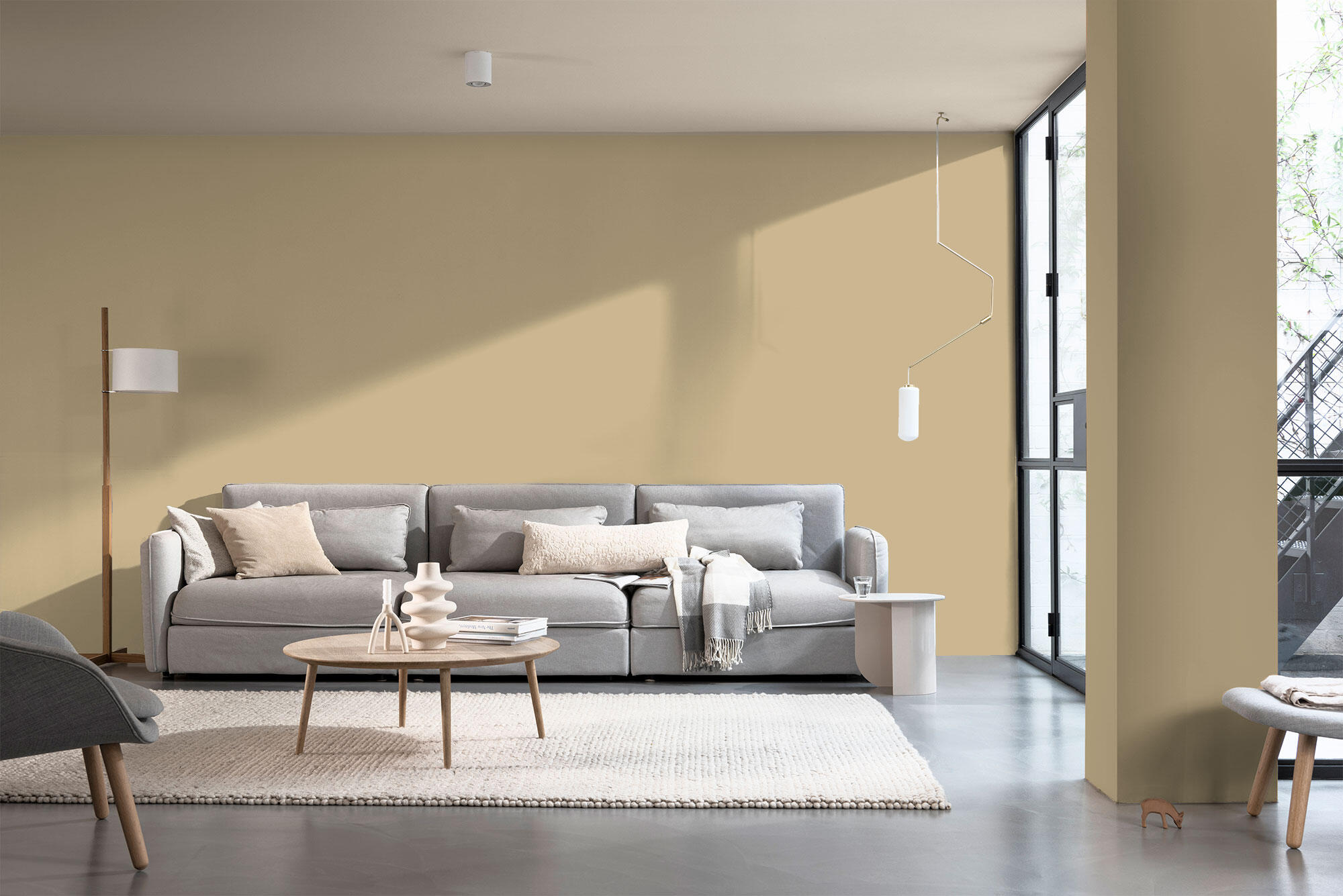 Tester de pintura Ambiance Ceramic BRUGUER color trigo silvestre mate profundo 30ml para paredes y techos - 4