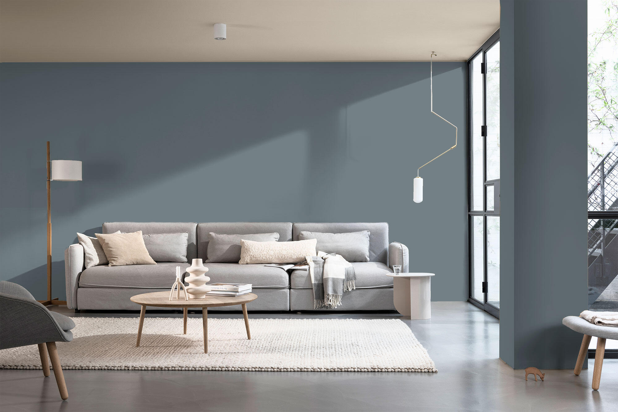 Tester de pintura Ambiance Ceramic BRUGUER color gris grafito mate profundo 30ml para paredes y techos - 4