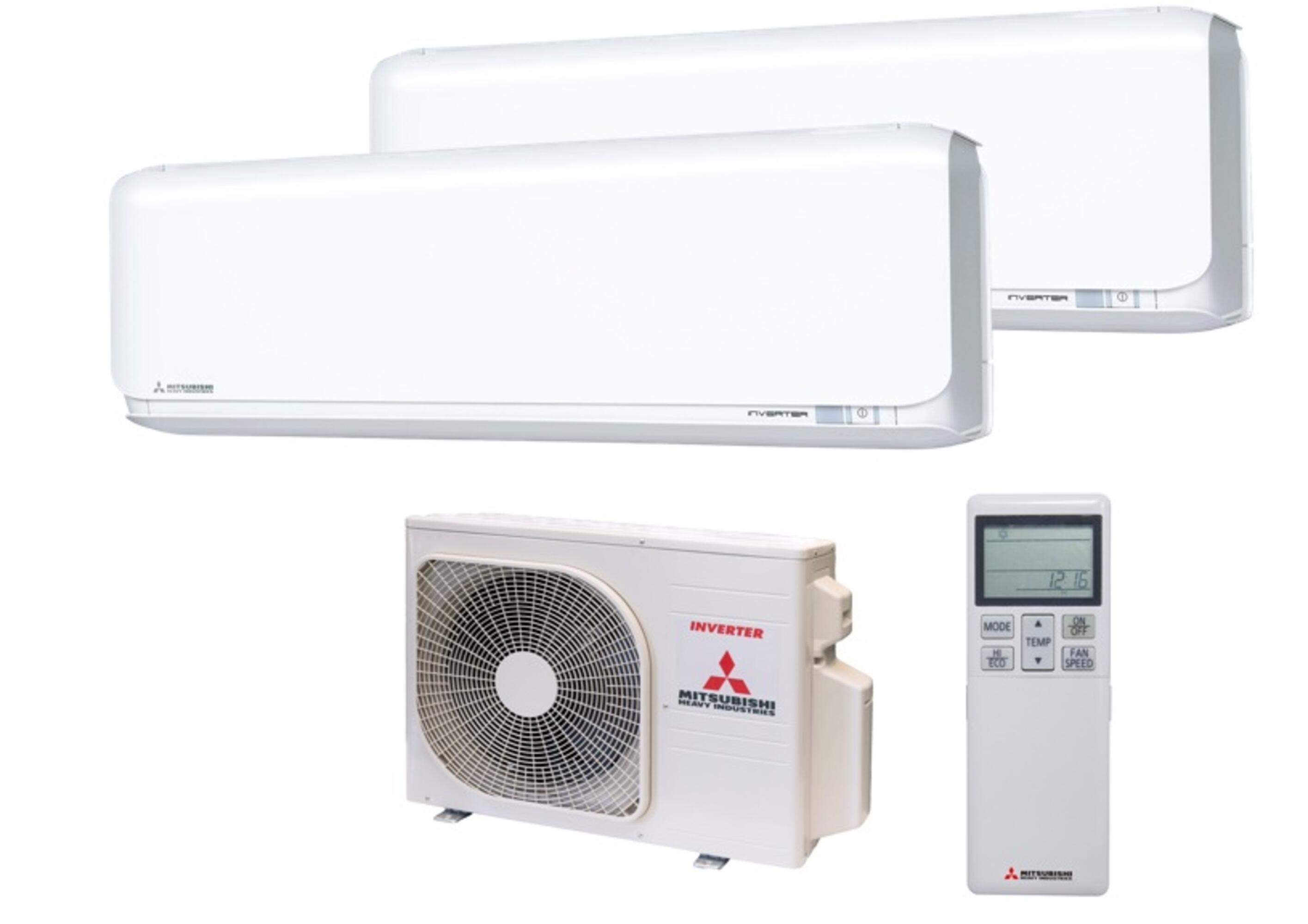 Ar condicionado fixo (2X1) WIFI 5000+9000 btu Mitsubishi Premium - 2