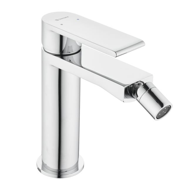Rubinetto per bidet getto laminare cristallino Cinta SENSEA cromato lucido
