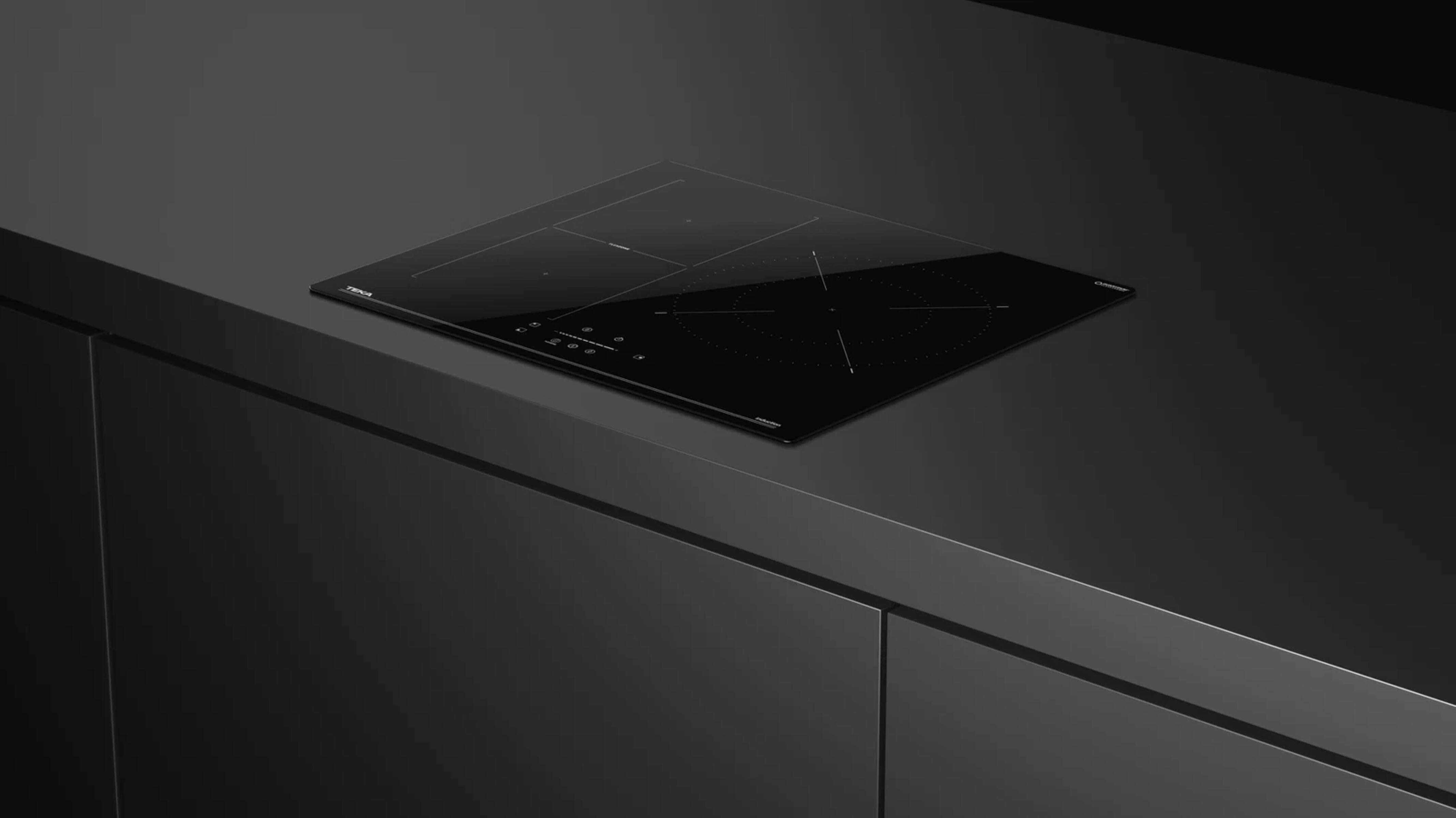 Placa de inducción TEKA IBF 63210 SSM BK con 3 zonas de cocción zona grande de 28cm y zona flex 7400 W negro 60cm - 4