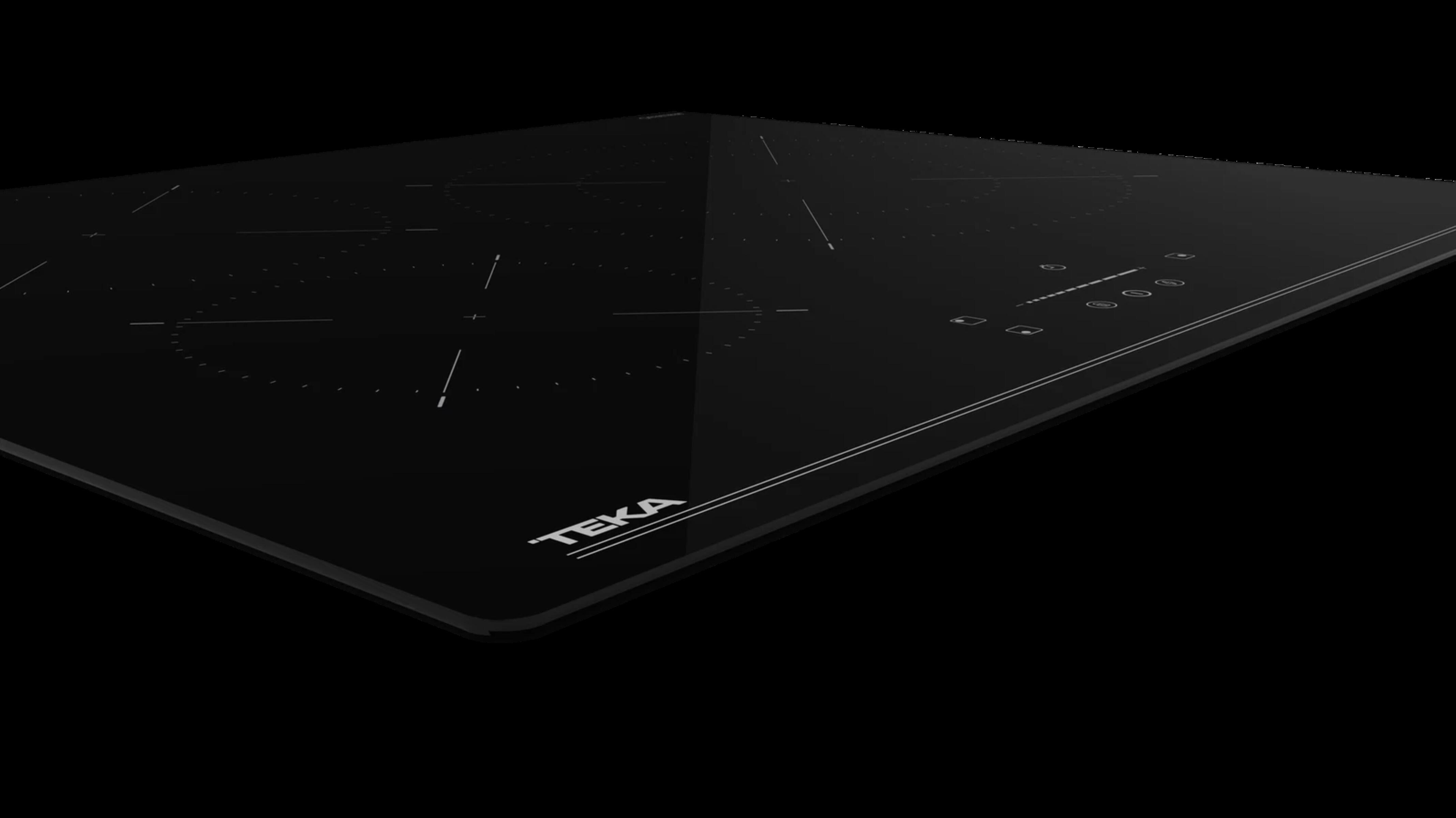 Placa de inducción TEKA IBC 63110 SSM BK con 3 zonas de cocción zona grande de 29cm 7400 W negro 60cm
 - 6