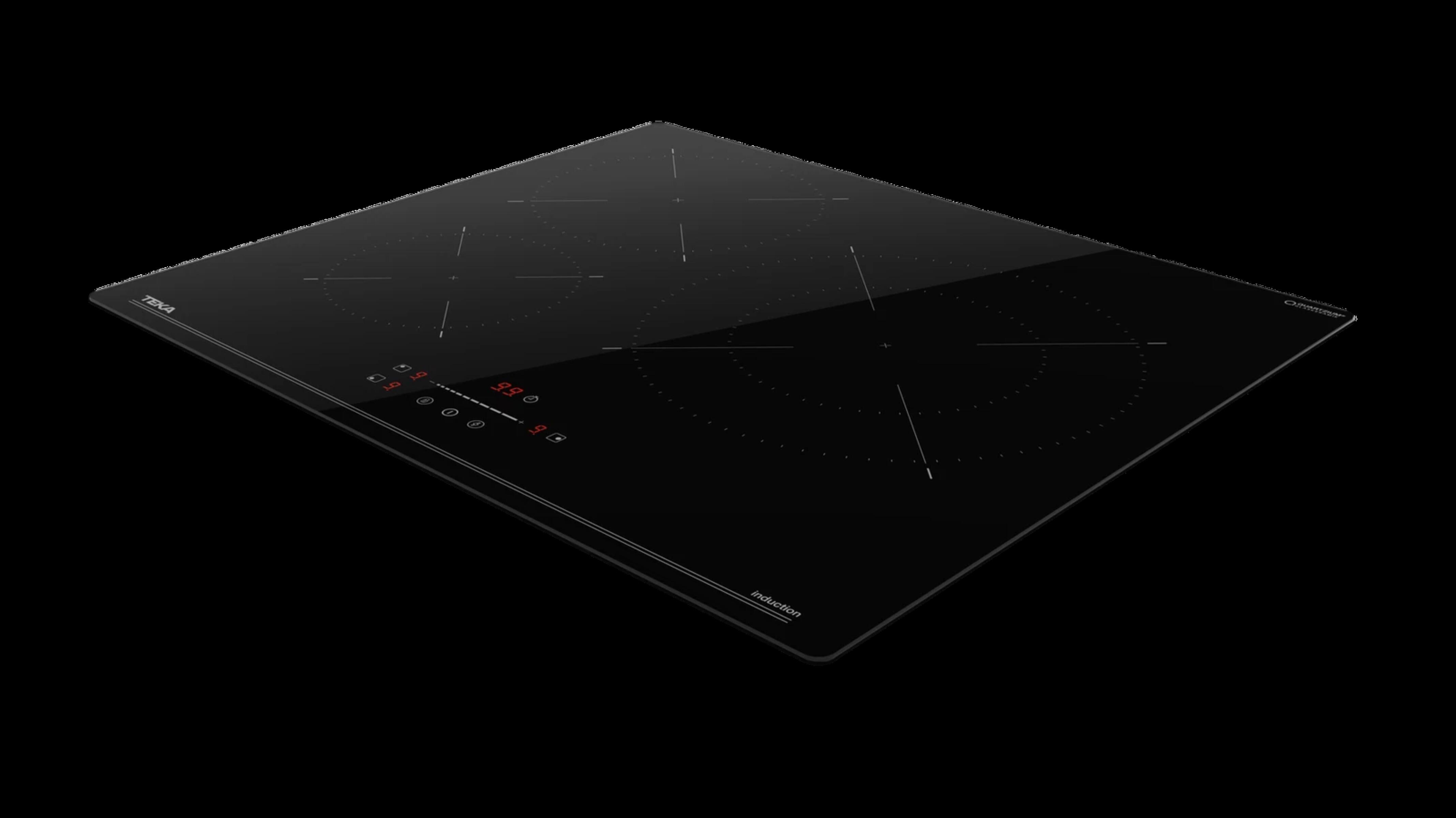 Placa de inducción TEKA IBC 63110 SSM BK con 3 zonas de cocción zona grande de 29cm 7400 W negro 60cm
 - 7