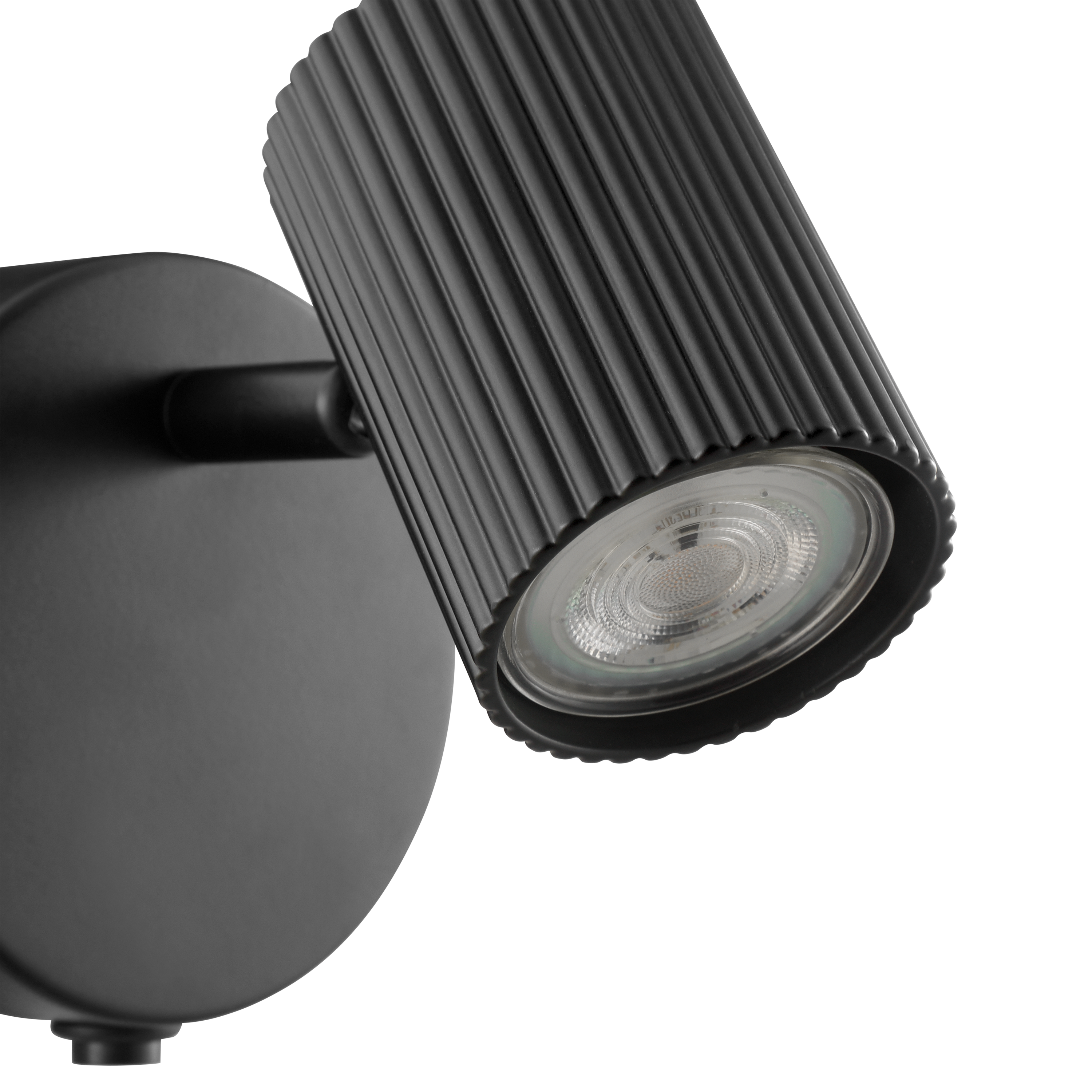 Projetor sem fonte de luz GU10 d6 10.5 cm preto Inspire Fabio - 6