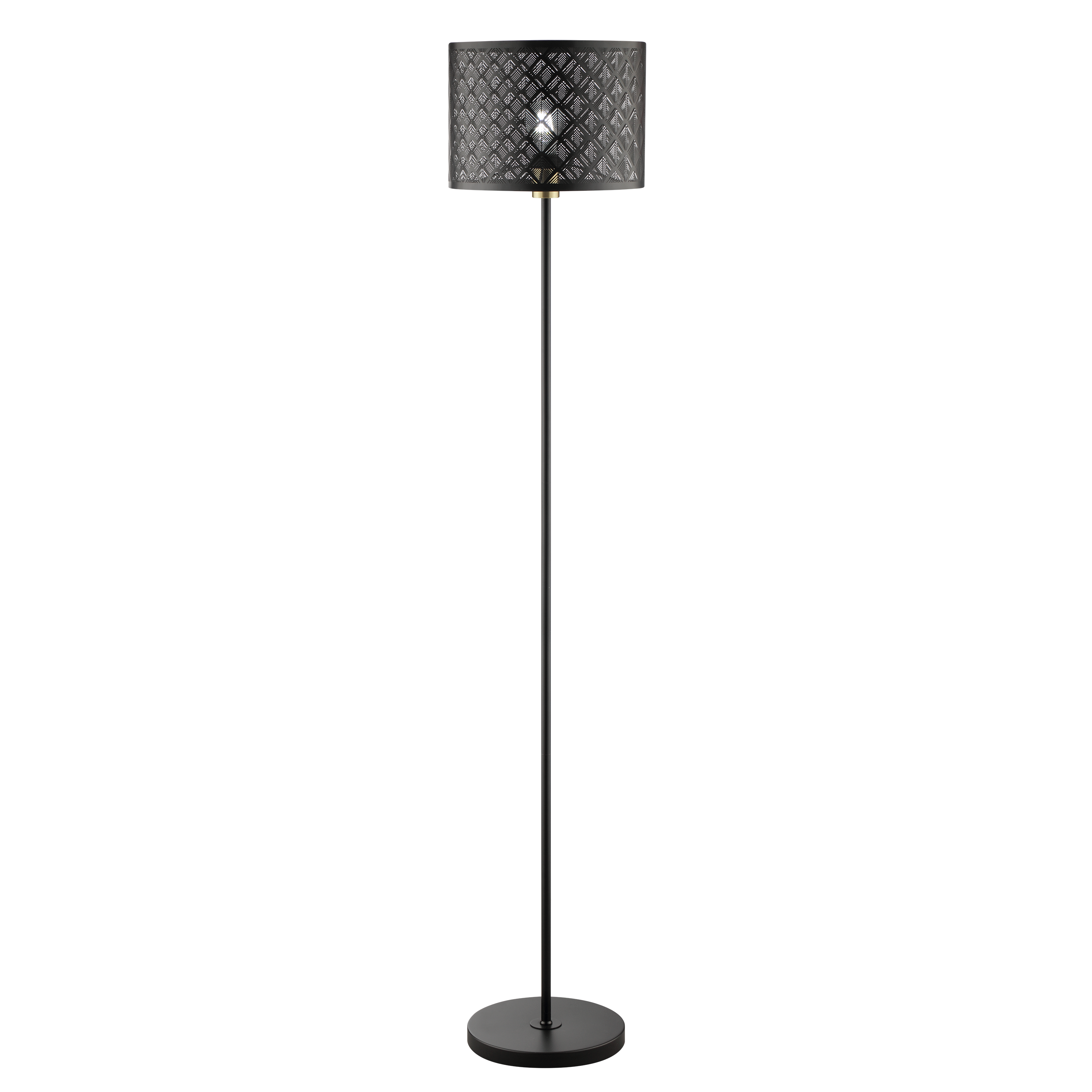 Lampa podłogowa Galati czarna E27 Inspire - 11