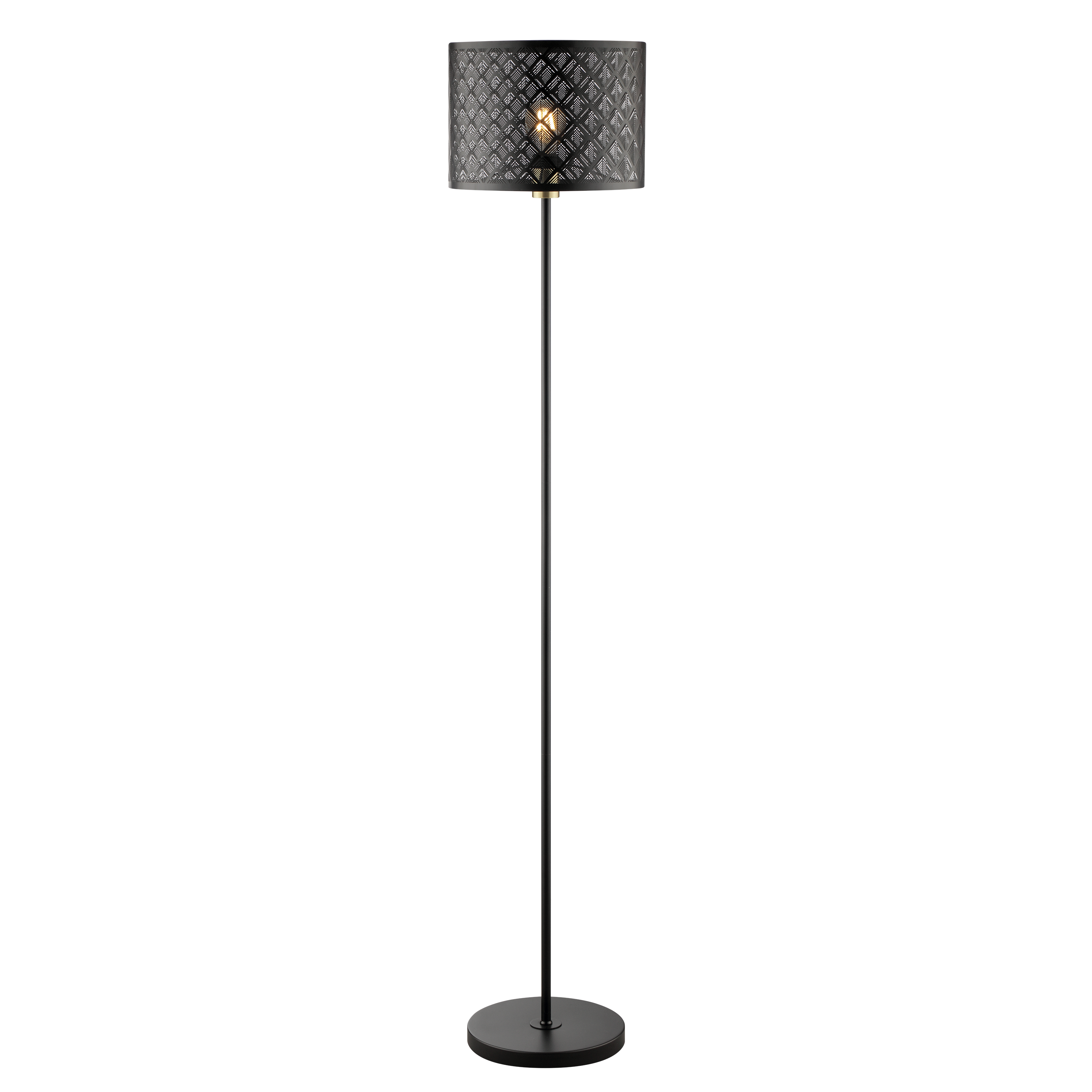Lampa podłogowa Galati czarna E27 Inspire - 10