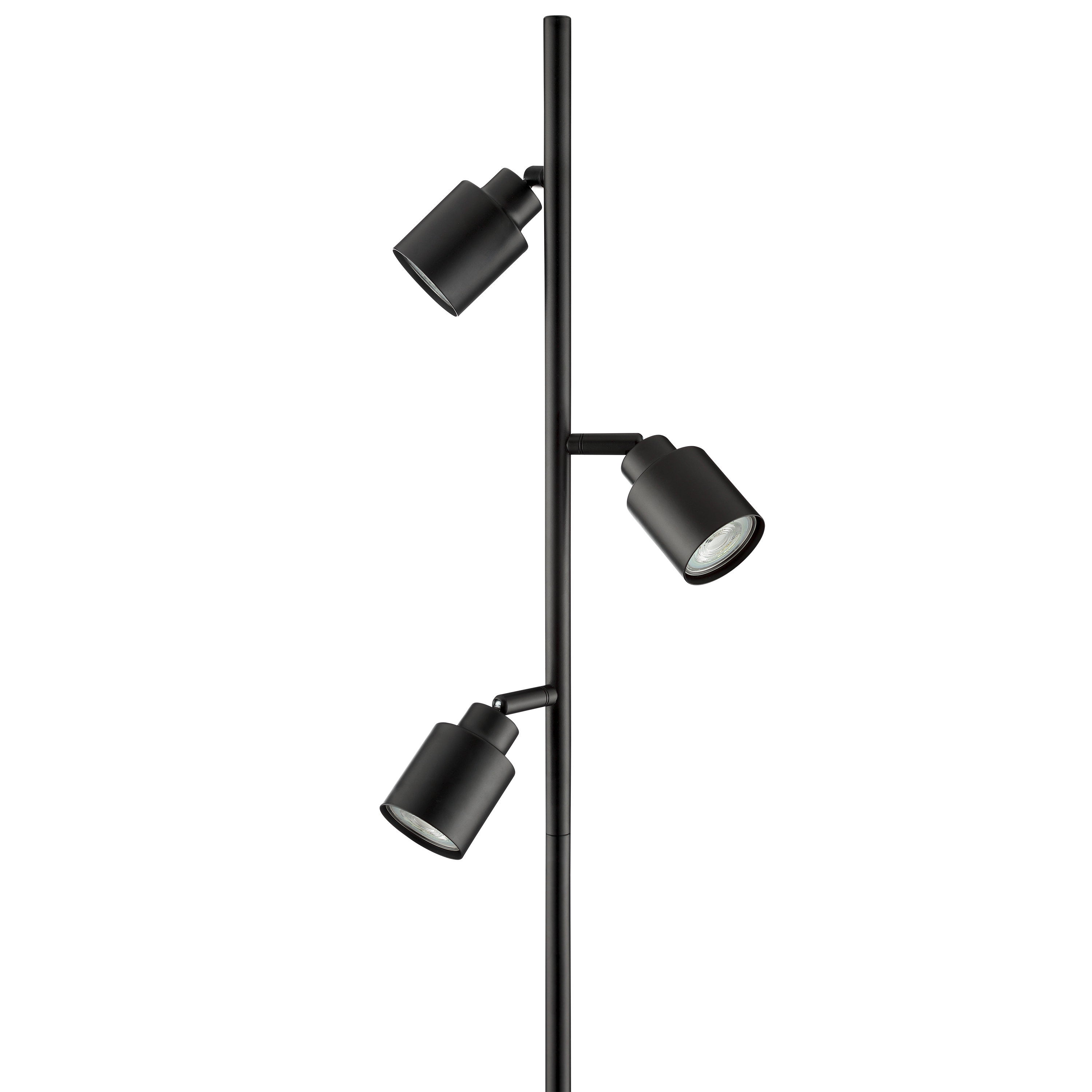 Lampa podłogowa Tekla czarna 3 x GU10 Inspire - 13