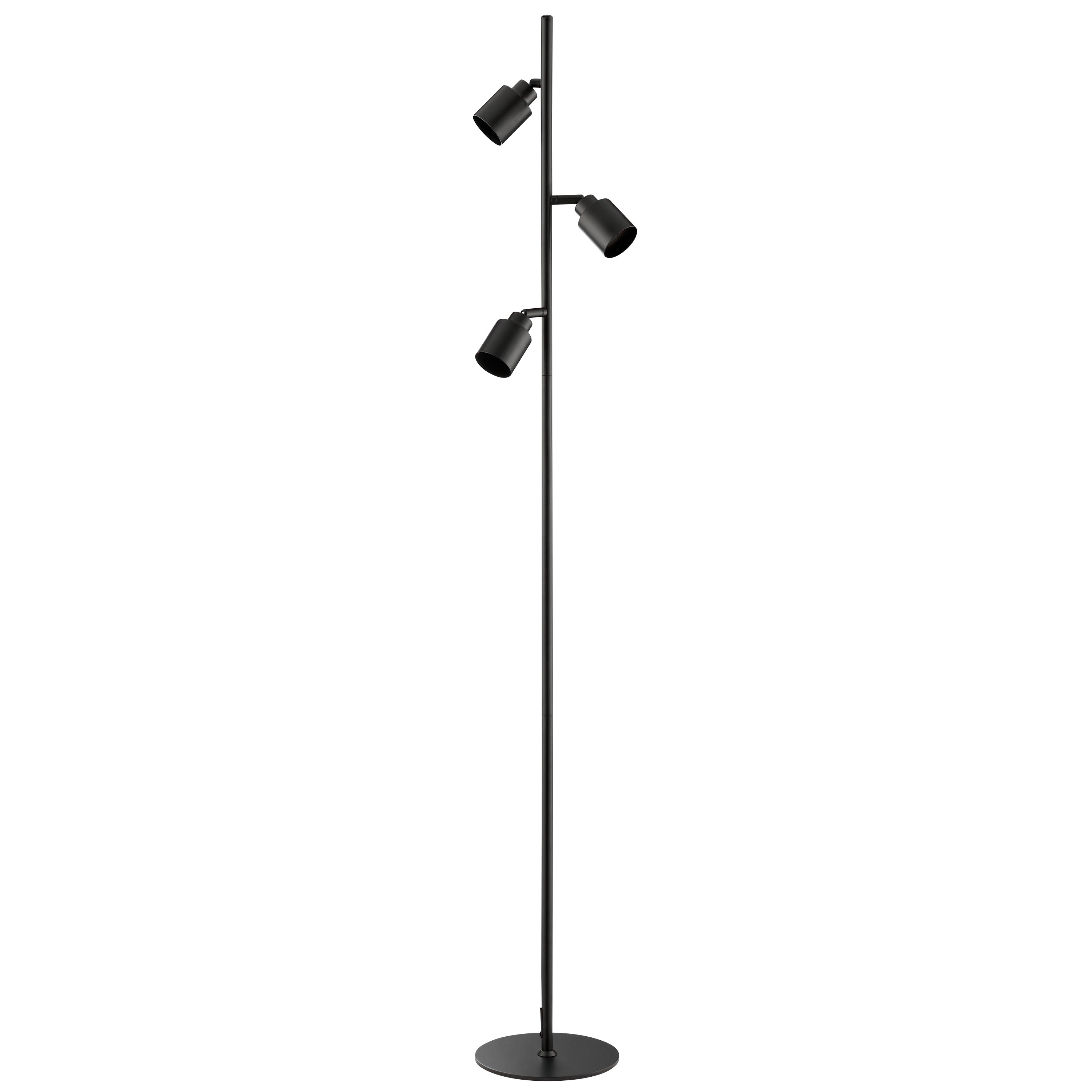 Lampa podłogowa Tekla czarna 3 x GU10 Inspire - 12