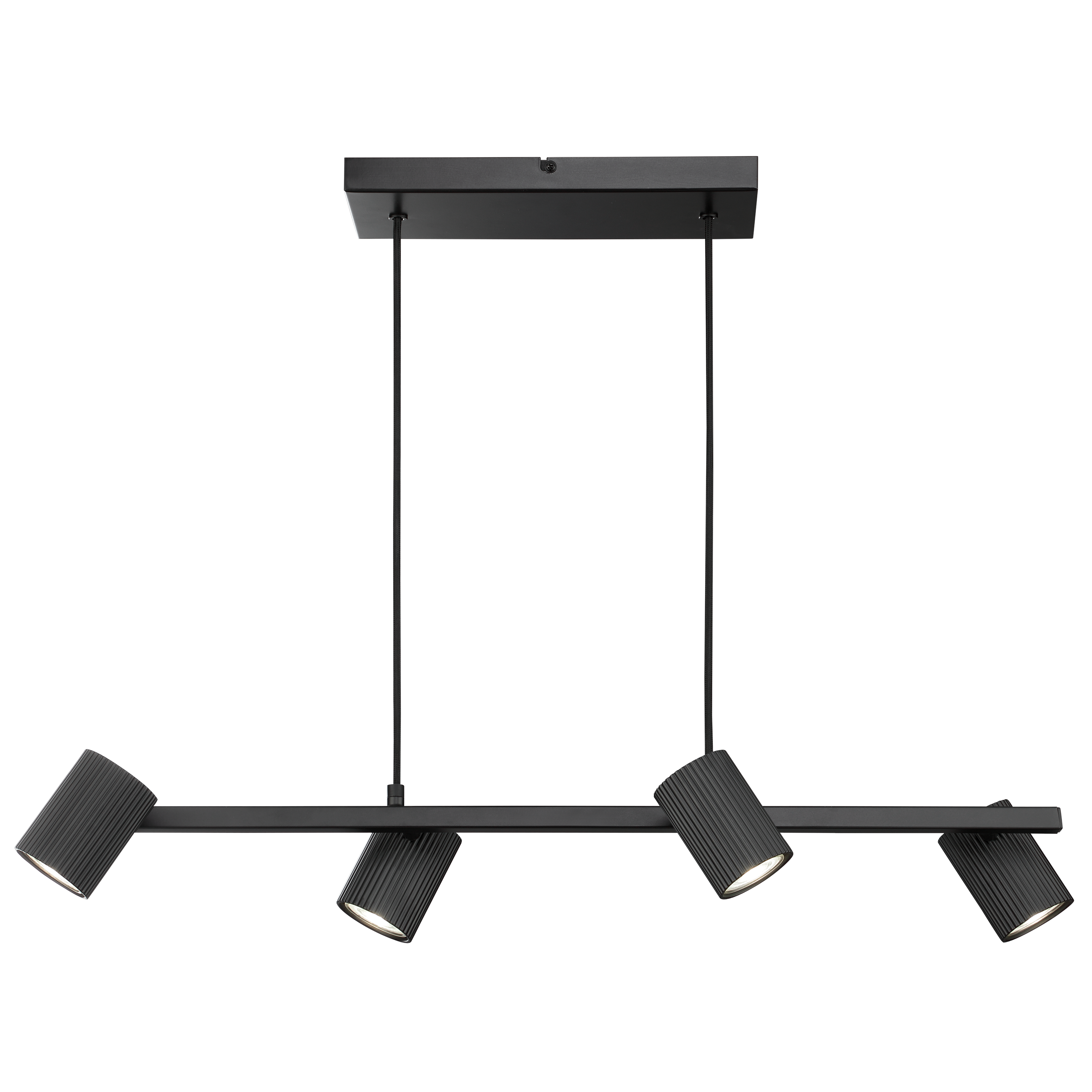 Lampa wisząca Fabio czarna 4 x GU10 Inspire - 12