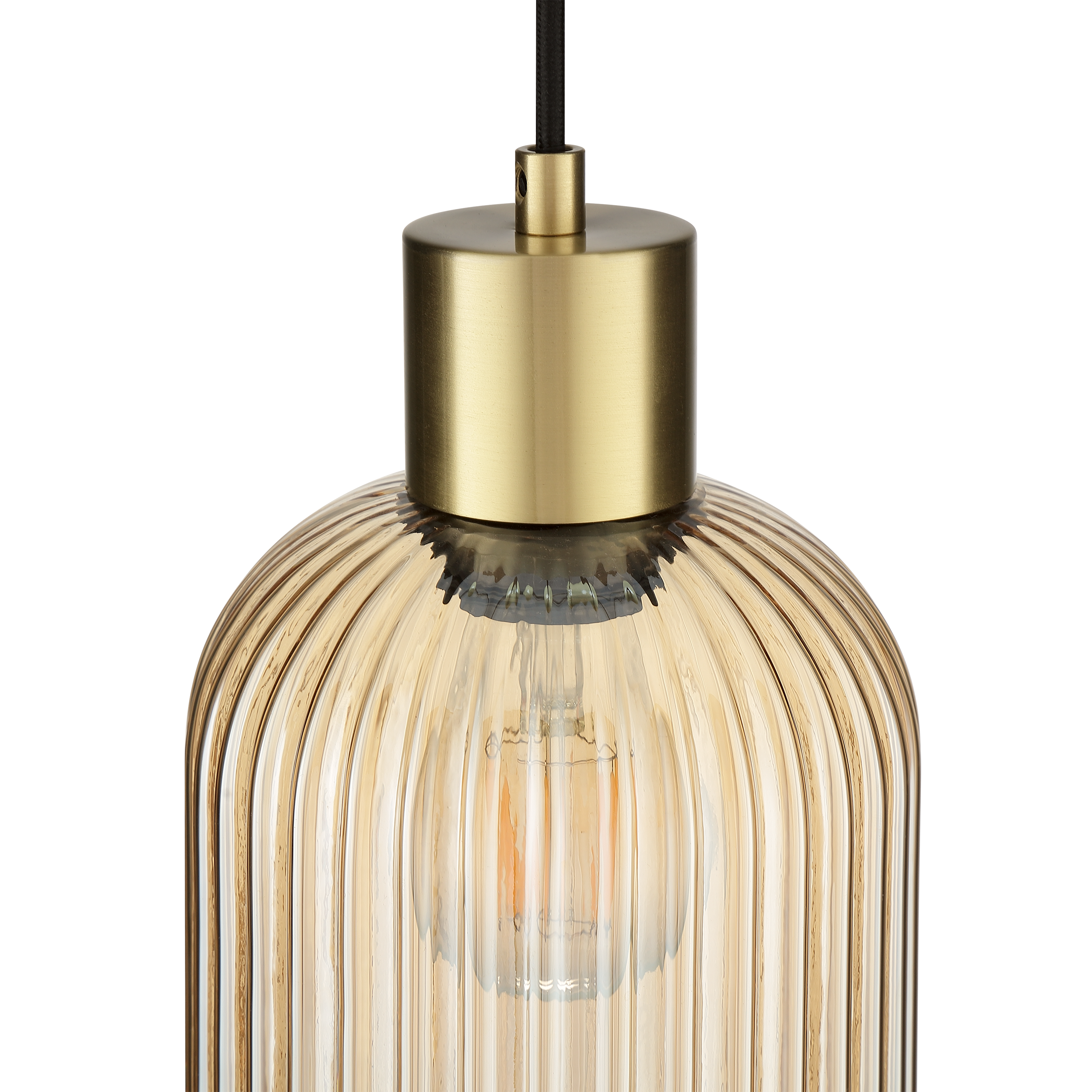 Lampa wisząca Dipsy bursztyn E27 14 cm Inspire - 16