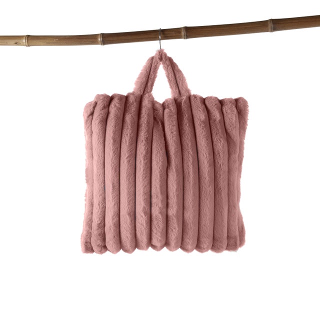 Coussin Iro, vieux rose l.200 x L.150 cm