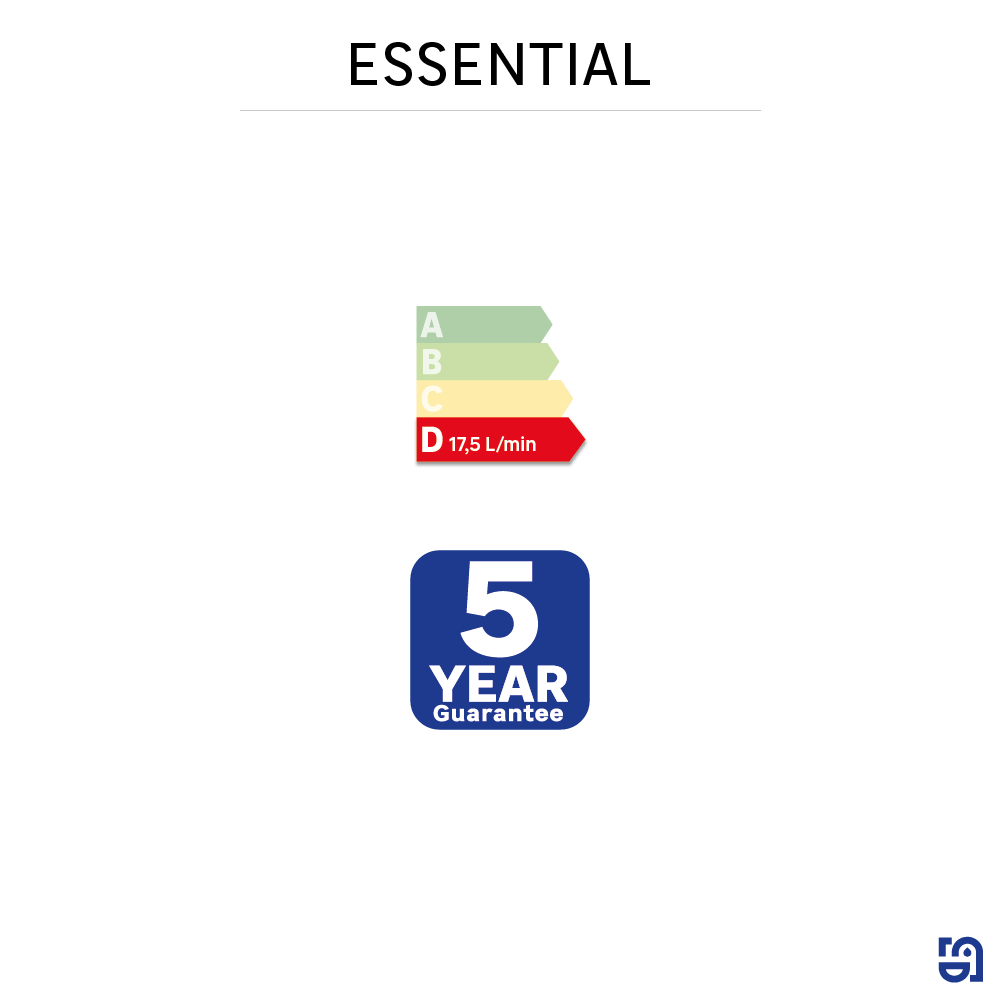 Grifo de ducha monomando SENSEA Essential cromo brillo  - 8