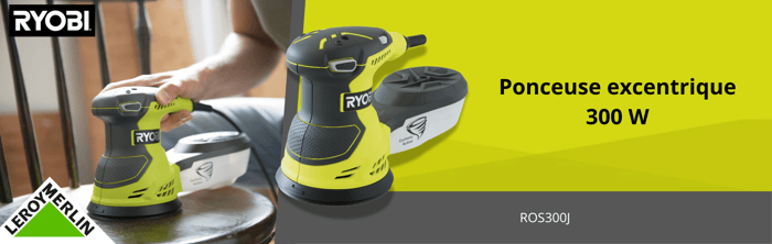 ponceuse RYOBI ROS300J