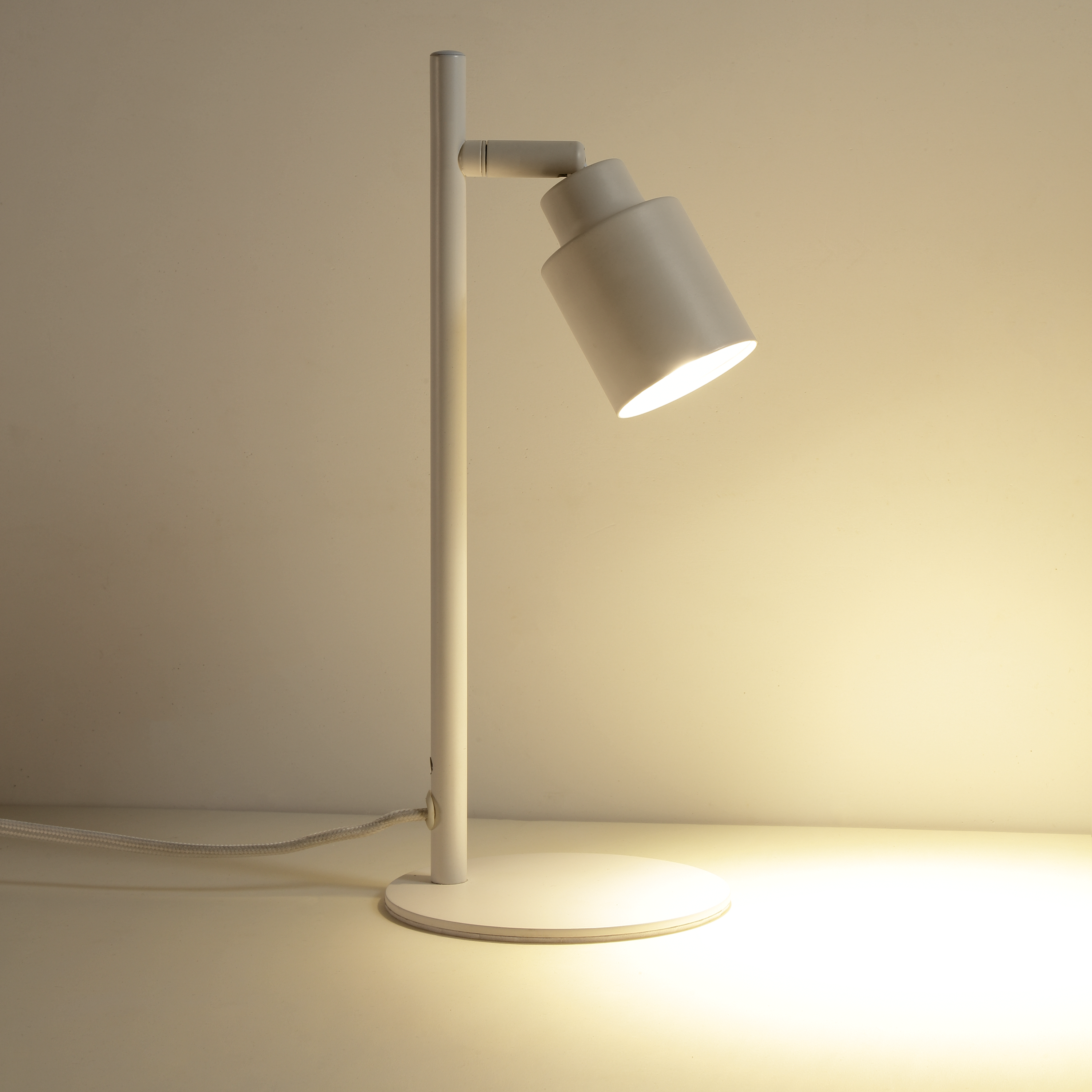 Candeeiro de mesa sem lâmpada GU10 d12 12 cm branco Inspire Tekla - 14