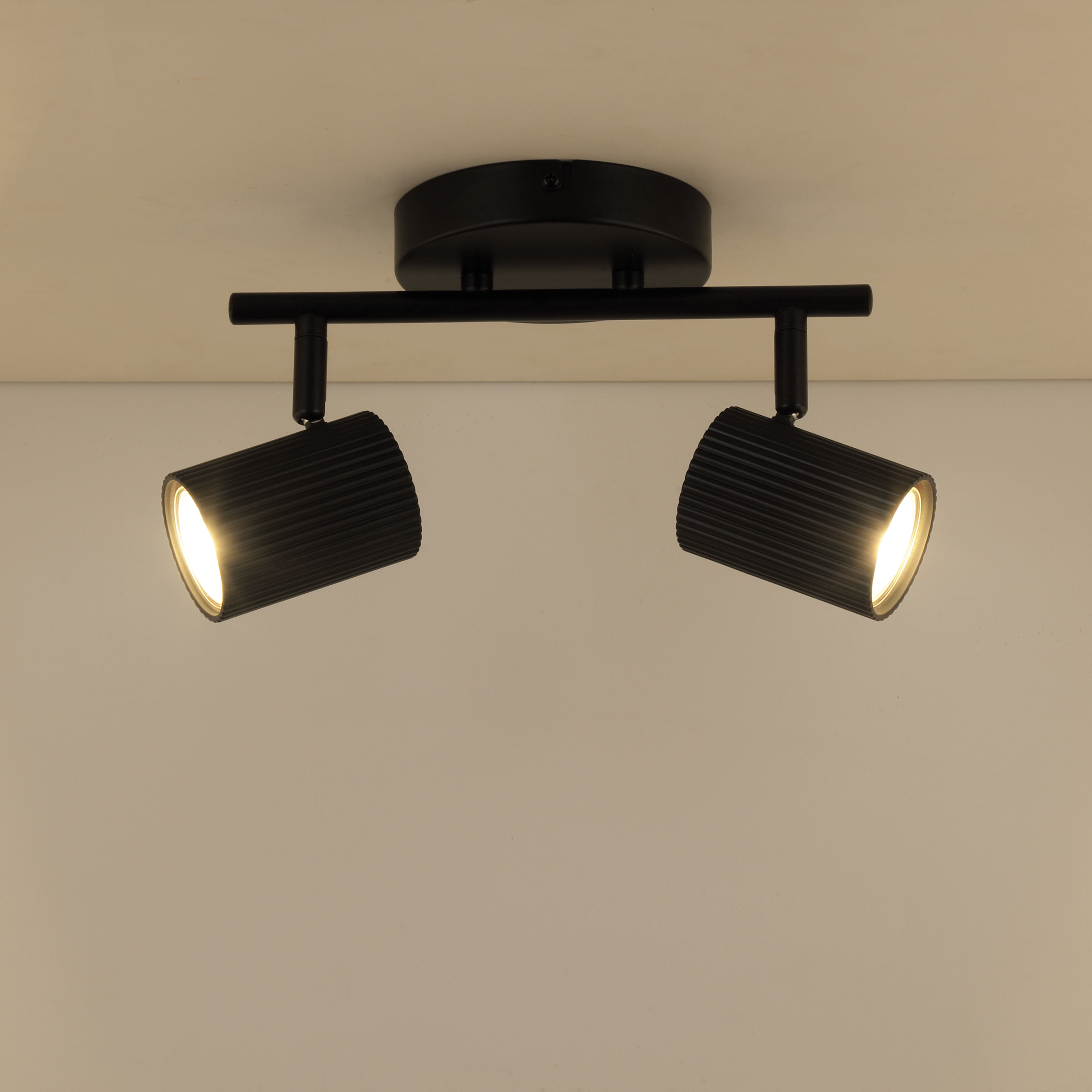 Projetor sem fonte de luz GU10 d6 25 cm preto Inspire Fabio - 17